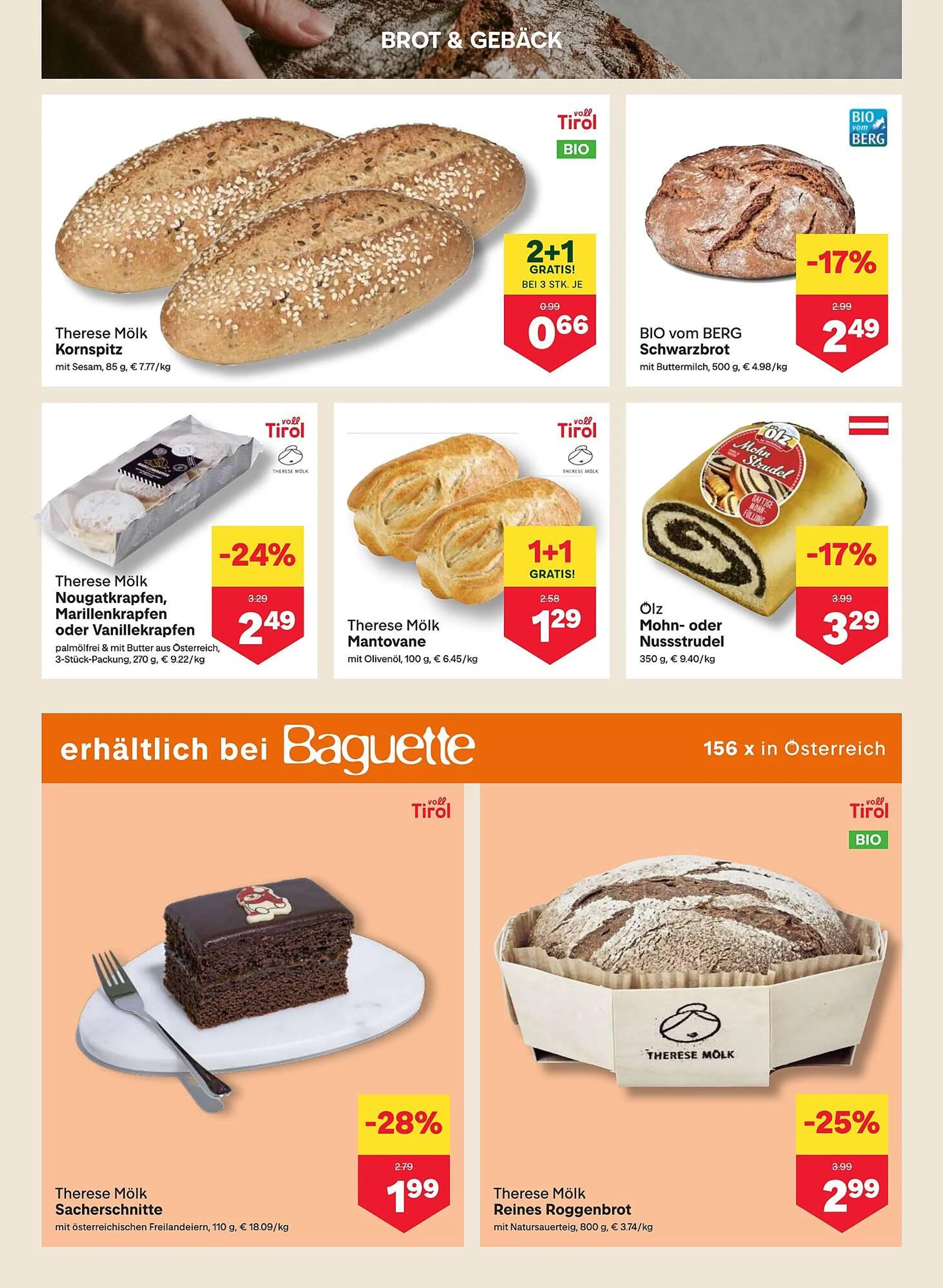MPreis Flugblatt von 30. Jänner bis 5. Februar 2025 - Flugblätt seite  4
