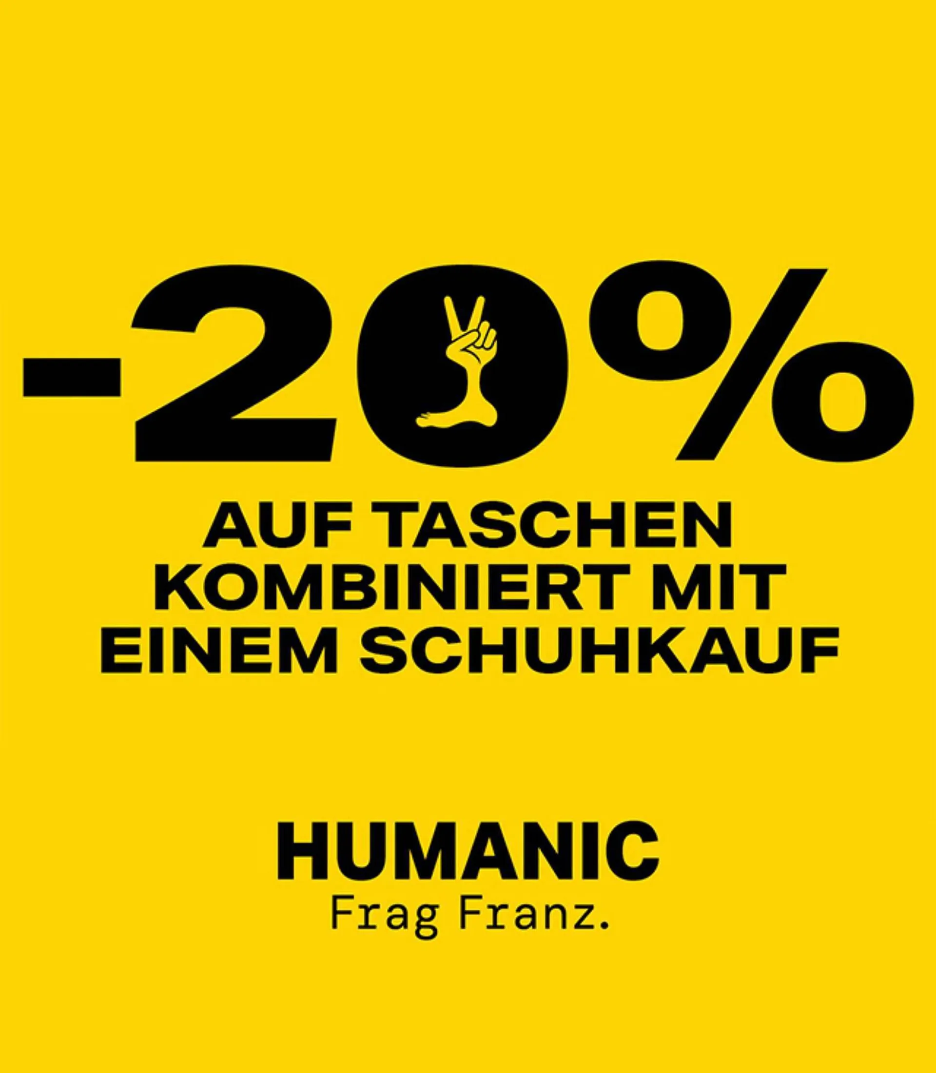 Humanic Flugblatt - 1