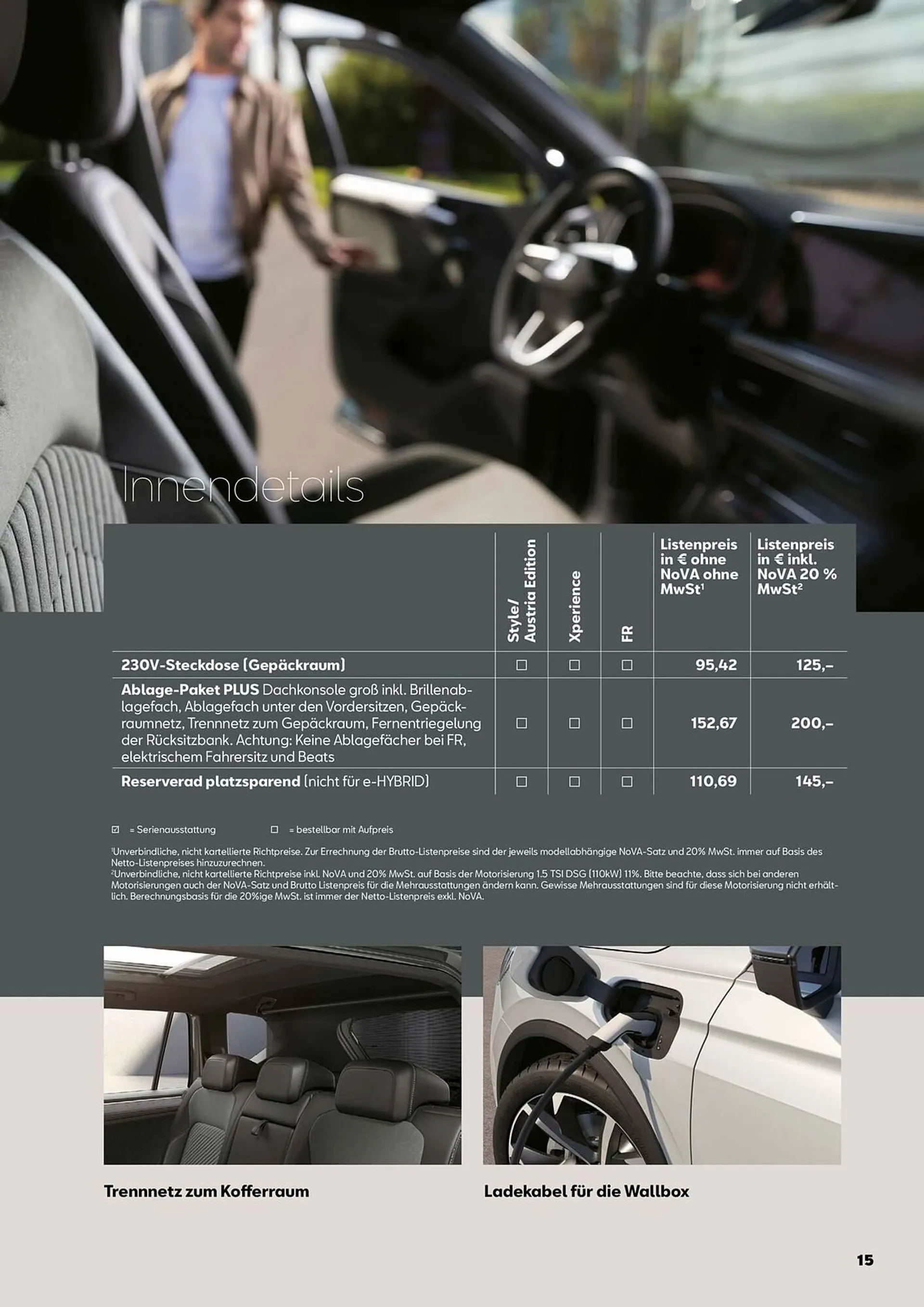 Seat Tarraco Flugblatt von 3. November bis 3. November 2024 - Flugblätt seite  15