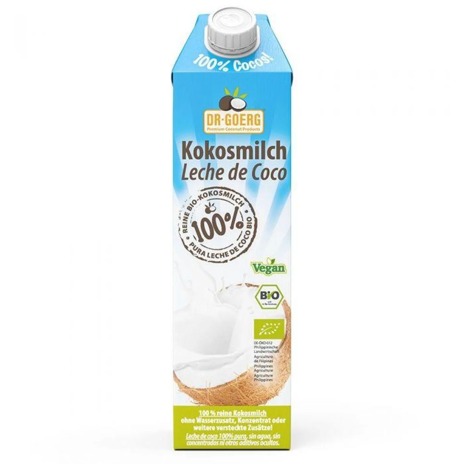 Dr. Goerg Dr. Goerg Premium Bio-Kokosmilch 1000ml 1000ml