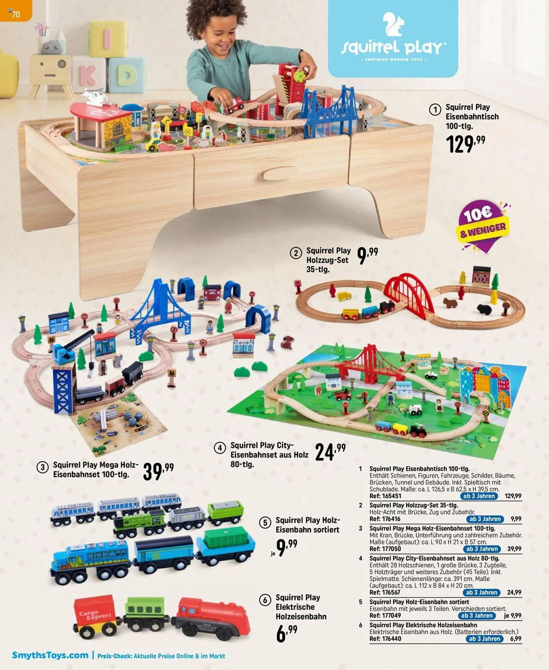 Smyths Toys Flugblatt von 29. September bis 14. Dezember 2023 - Flugblätt seite  70