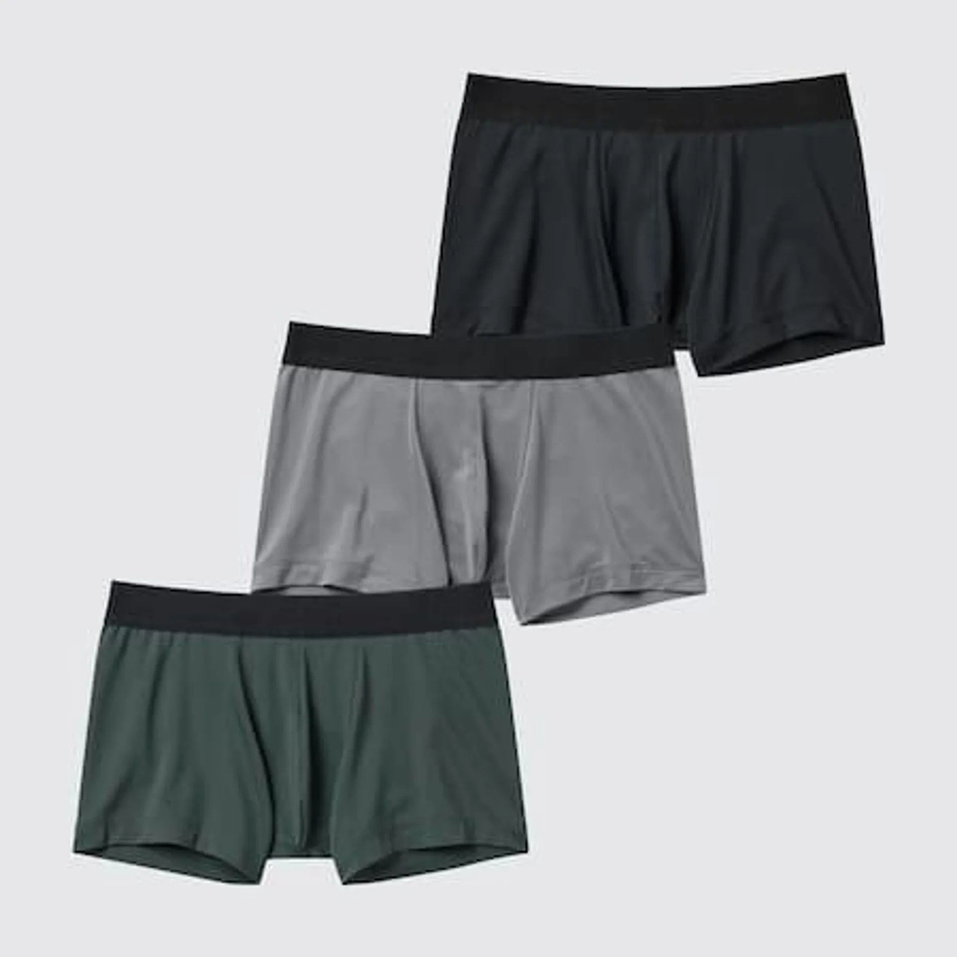 Boys AIRism Boxer Briefs (3 Pairs)