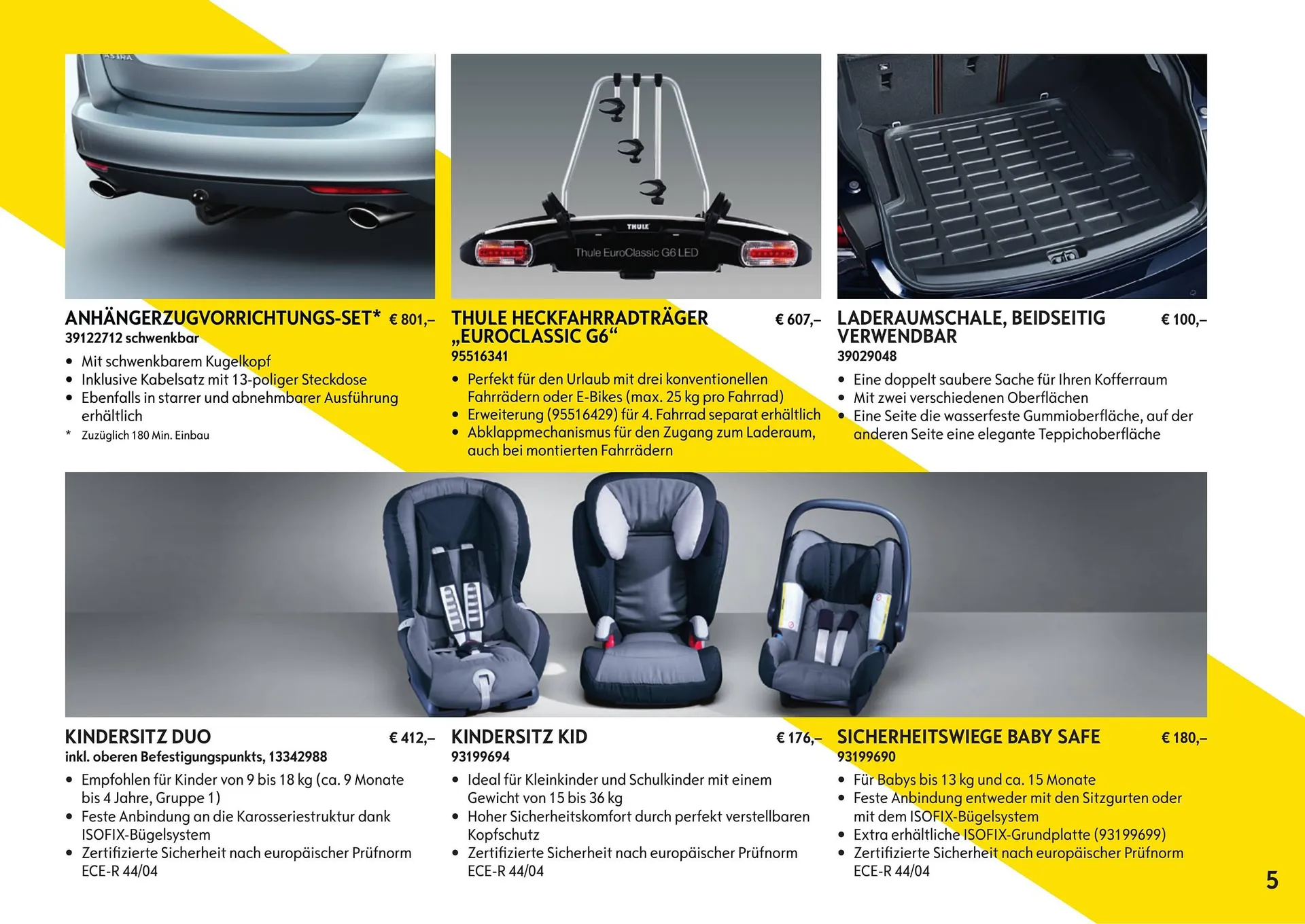 Opel Insignia Flugblatt von 16. Mai bis 15. Mai 2025 - Flugblätt seite  5