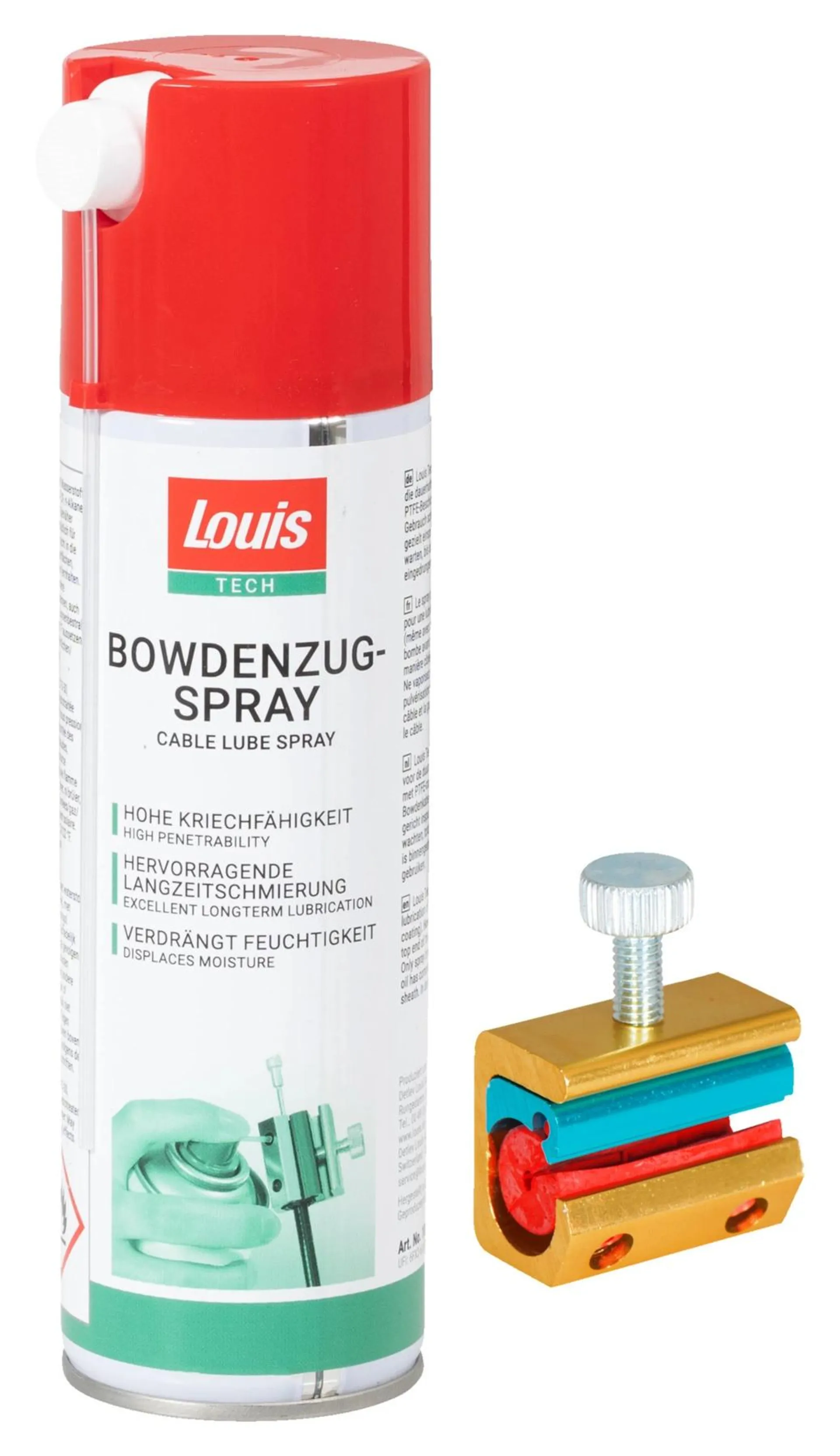 SET:BOWDENZUGOELER+SPRAY