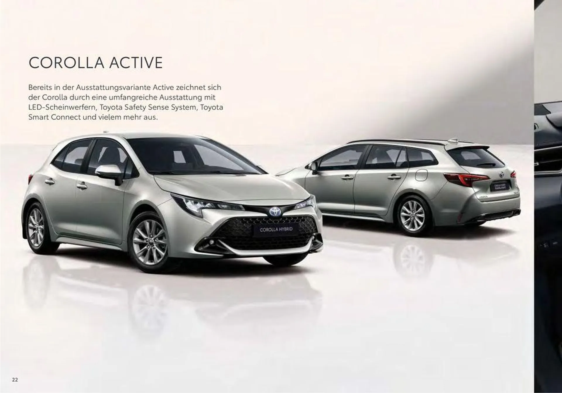 Toyota Corolla von 26. April bis 26. April 2025 - Flugblätt seite  22