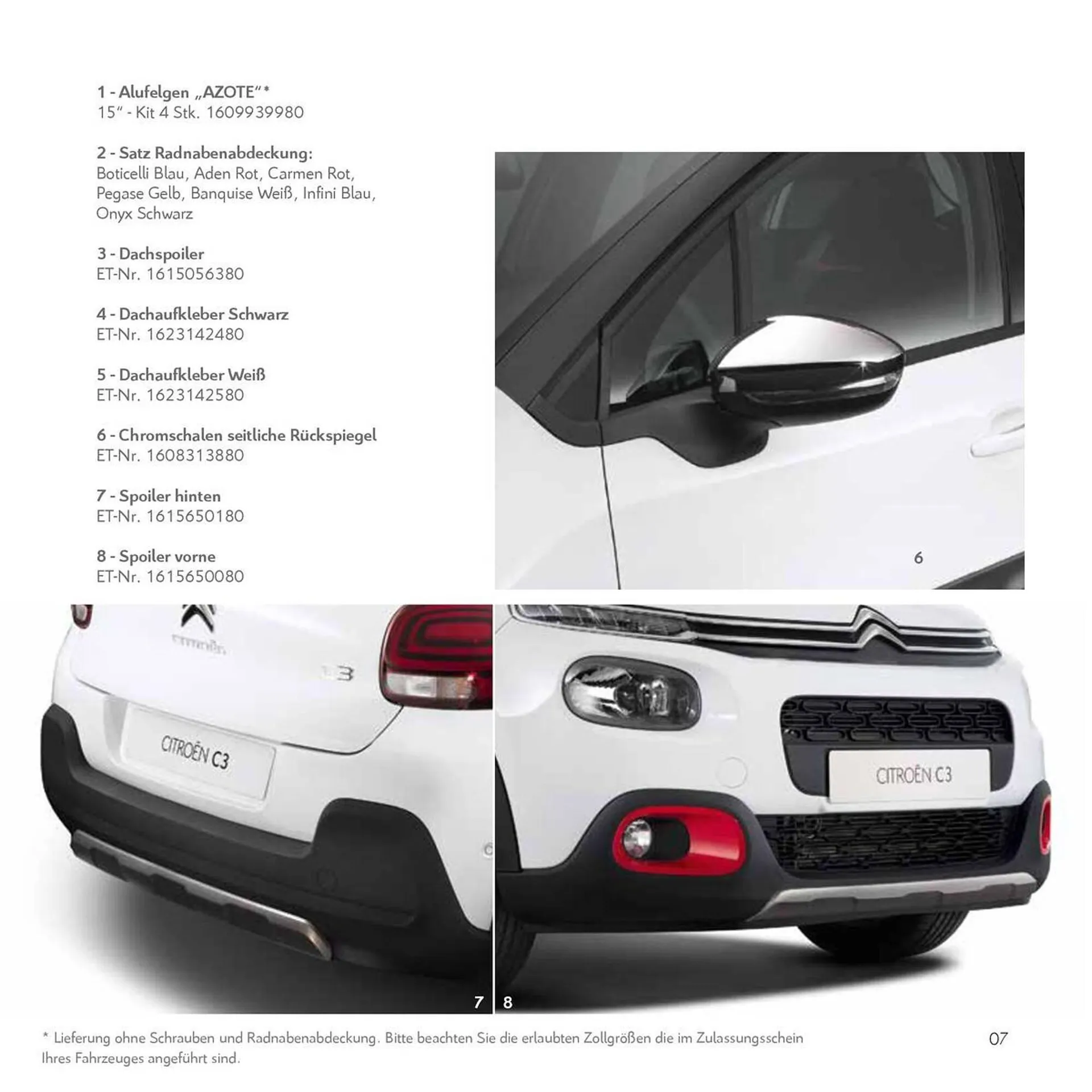 Citroen Flugblatt von 2. November bis 2. November 2024 - Flugblätt seite  7