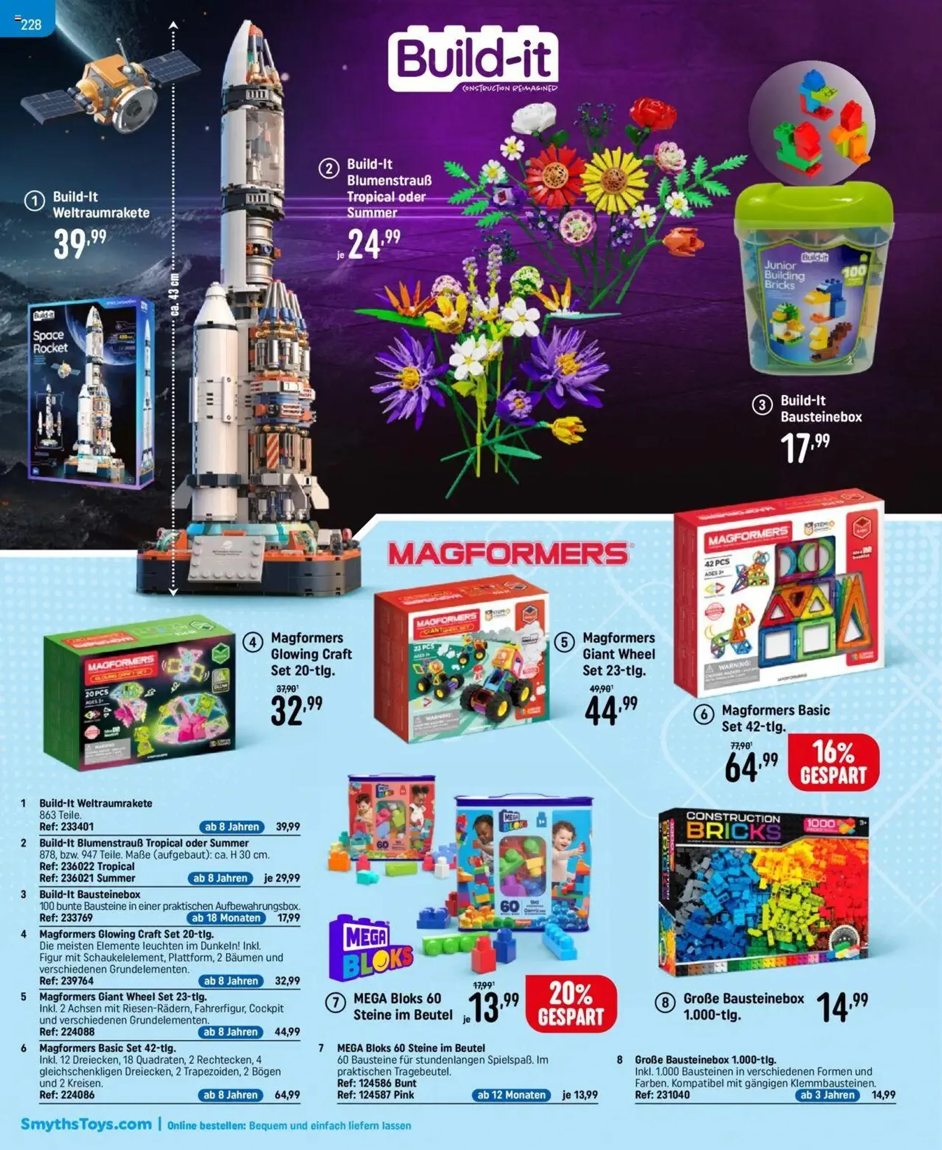 Smyths Toys Angebote von 25. September bis 13. Dezember 2024 - Flugblätt seite  228