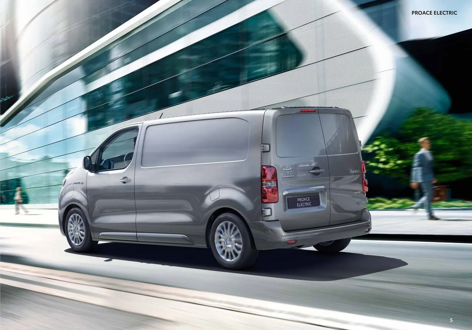 Toyota Proace & Proace Electric Flugblatt von 11. Juli bis 9. Jänner 2025 - Flugblätt seite  5