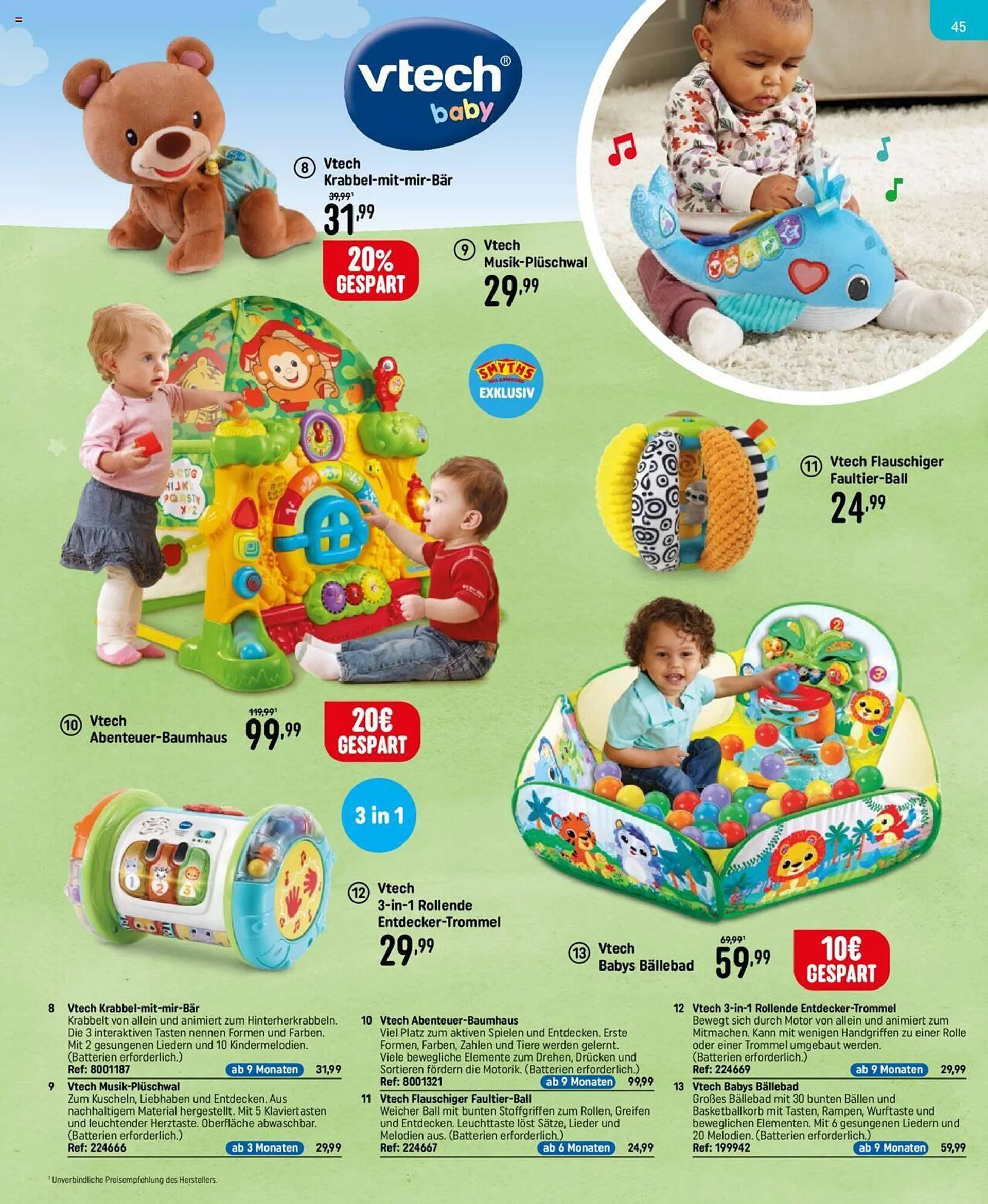 Smyths Toys Flugblatt von 29. September bis 14. Dezember 2023 - Flugblätt seite  45