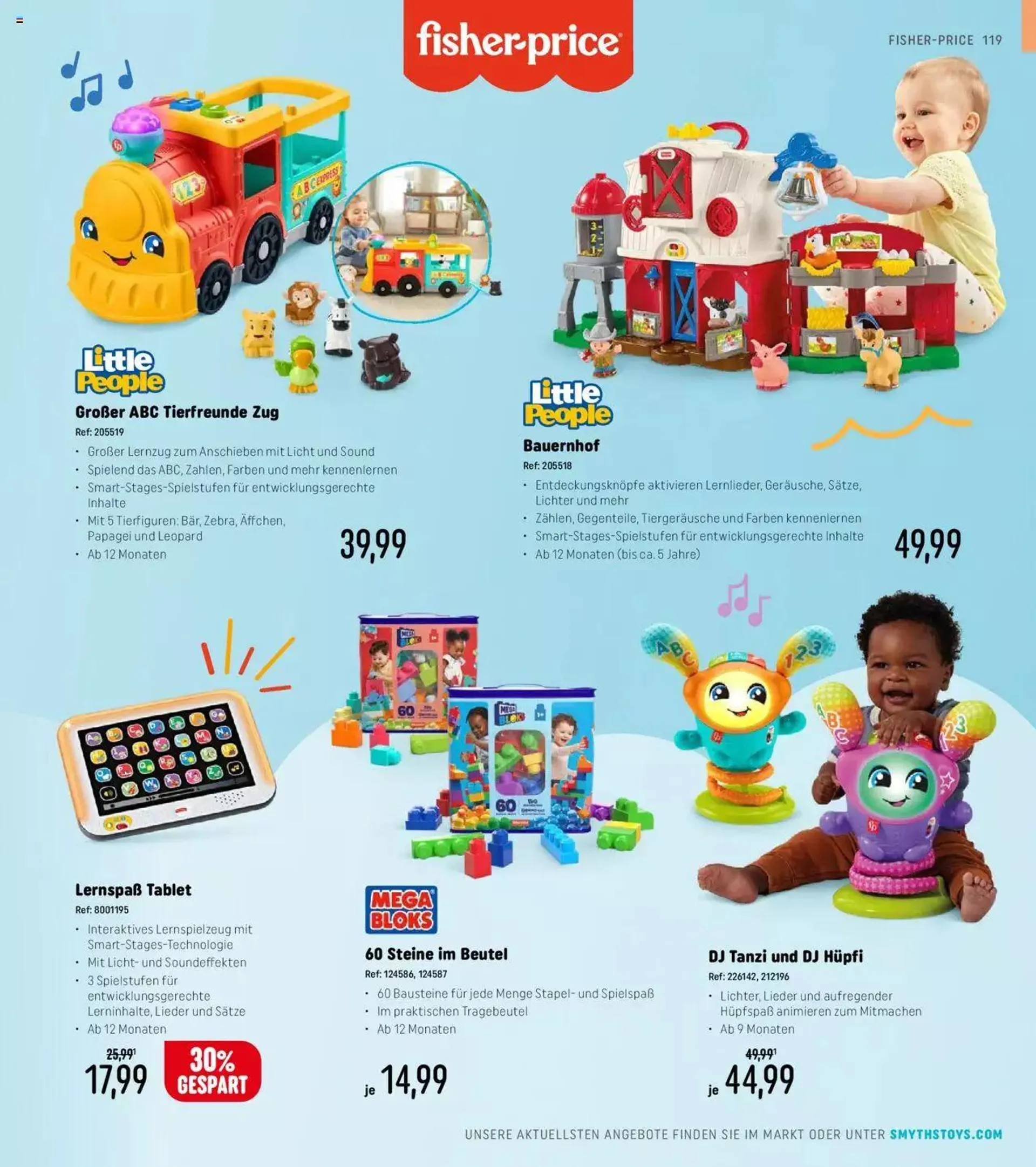 Smyths Toys Angebote von 26. März bis 31. Dezember 2024 - Flugblätt seite  119