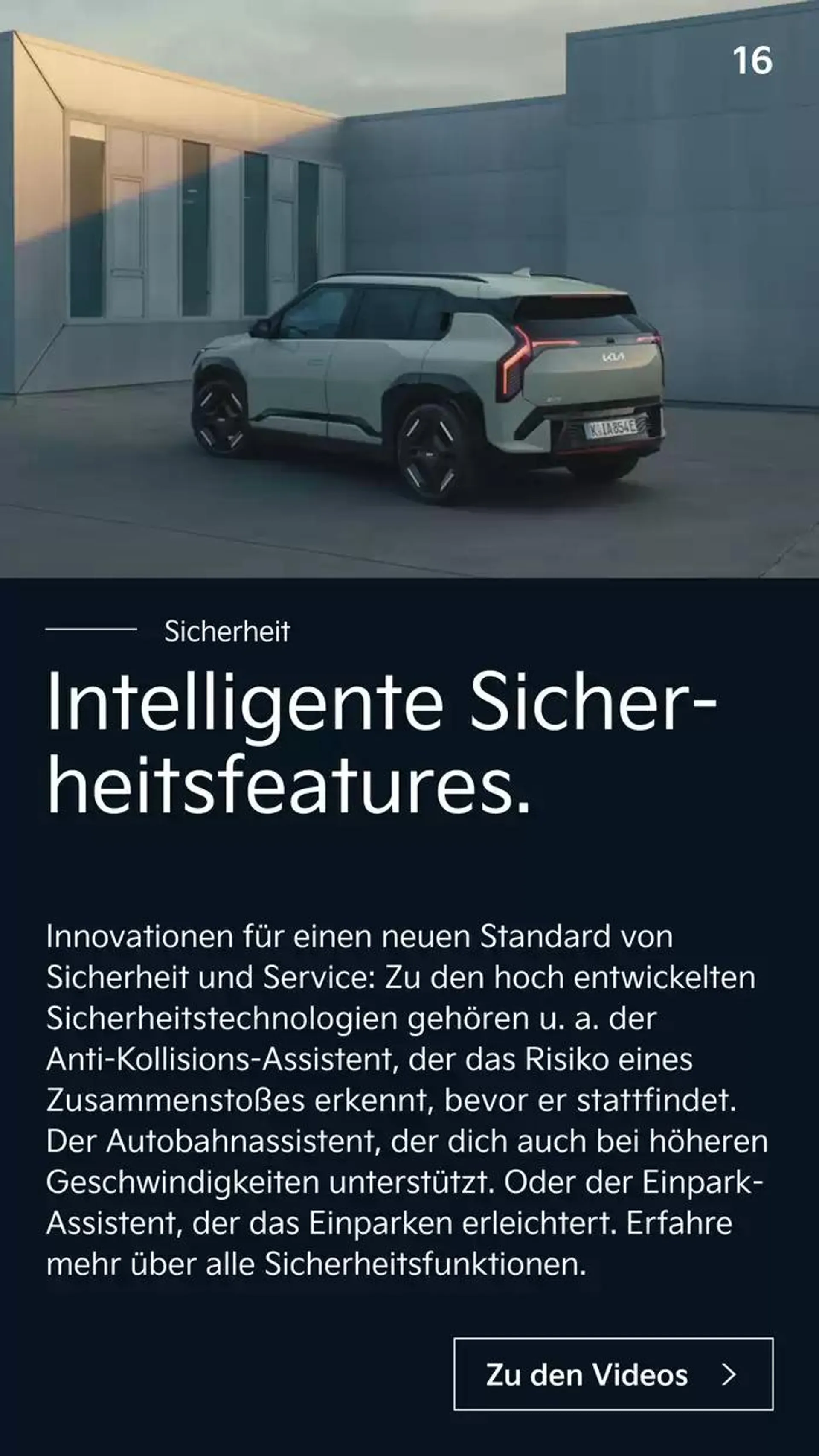 Kia EV3 von 10. Oktober bis 10. Oktober 2025 - Flugblätt seite  16