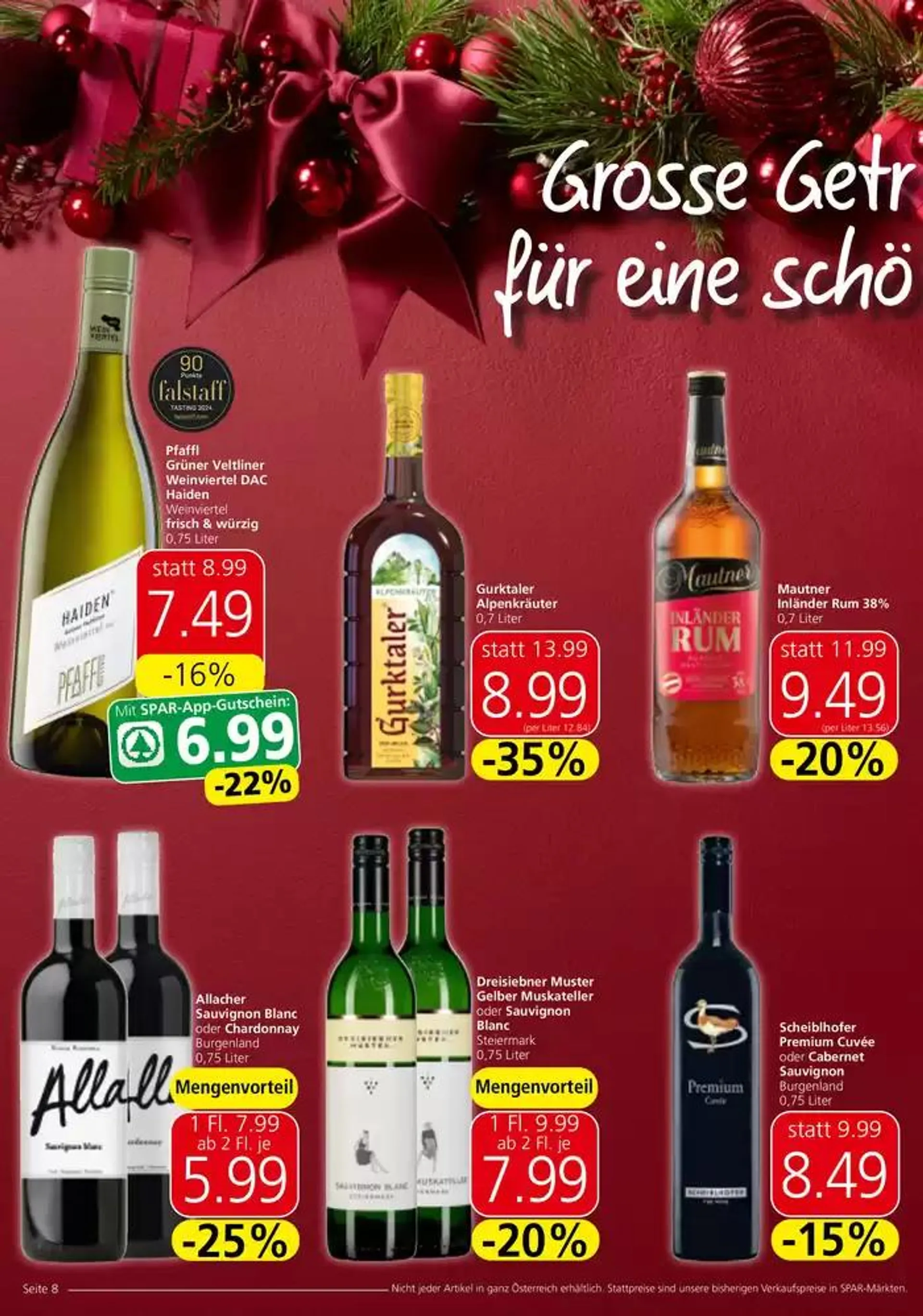 Tolles Angebot für Schnäppchenjäger von 27. November bis 11. Dezember 2024 - Flugblätt seite  8