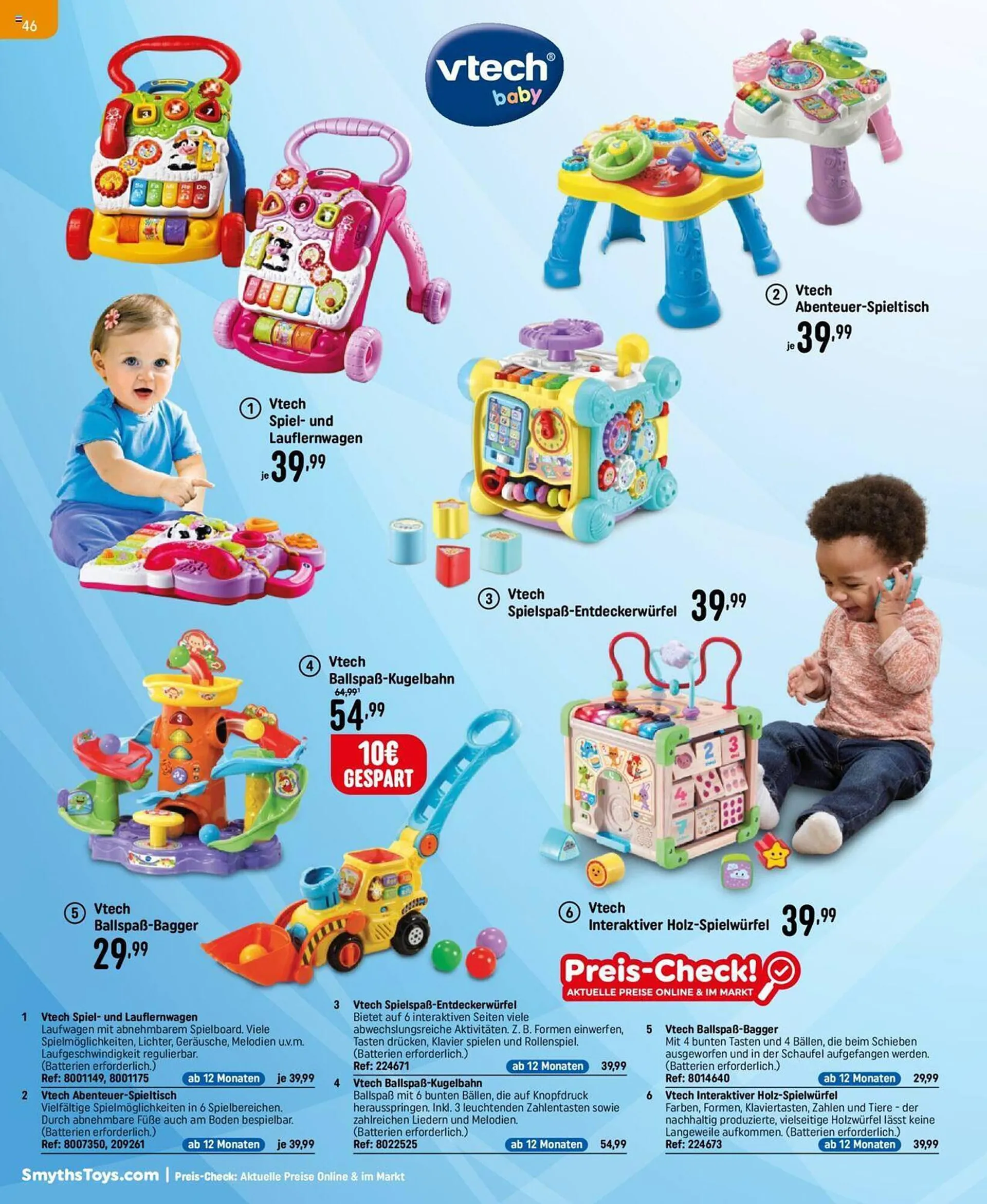 Smyths Toys Flugblatt von 29. September bis 14. Dezember 2023 - Flugblätt seite  46