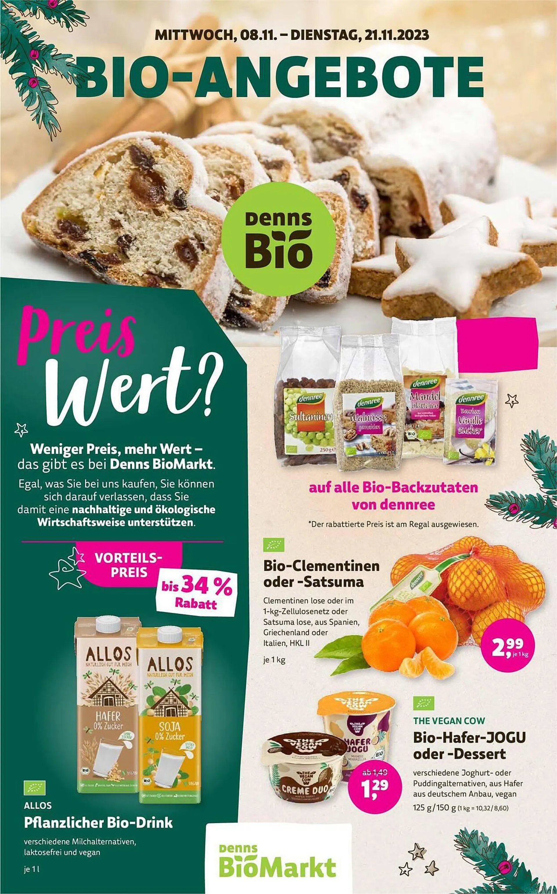 Denn's Biomarkt Flugblatt