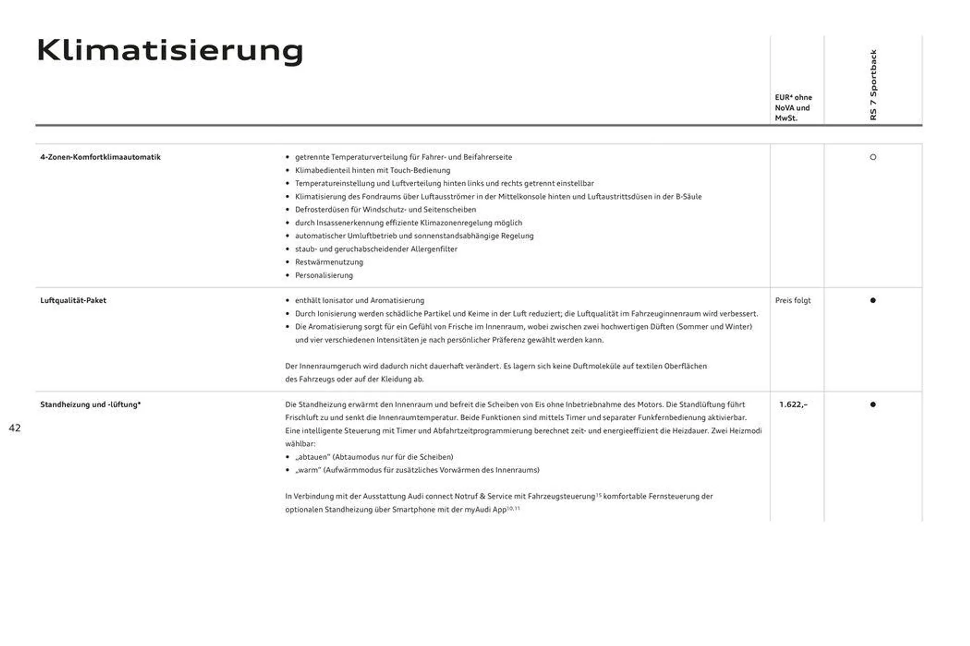 Audi RS 7 Sportback von 2. November bis 2. November 2024 - Flugblätt seite  43