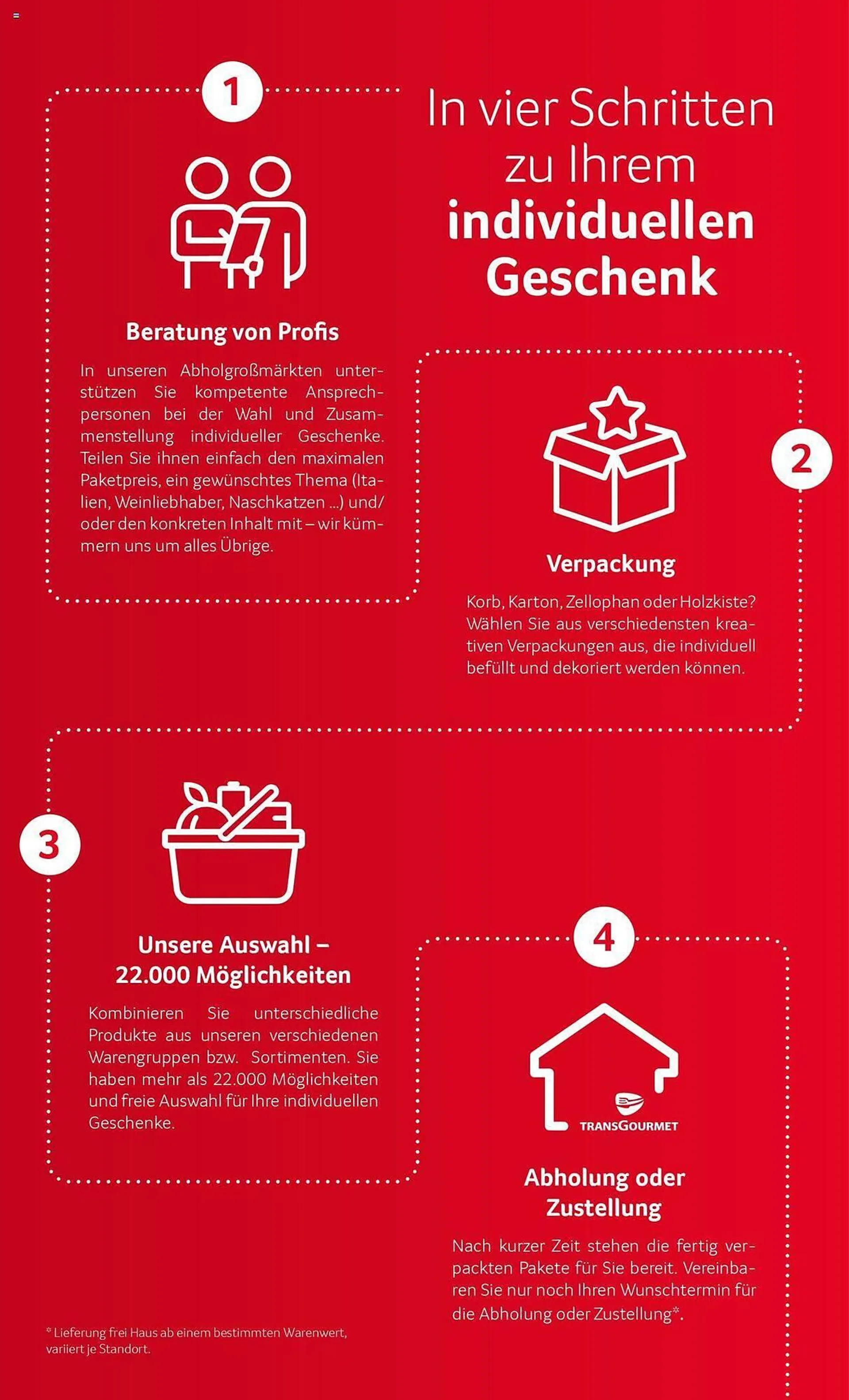Transgourmet Flugblatt von 30. September bis 31. Dezember 2024 - Flugblätt seite  2