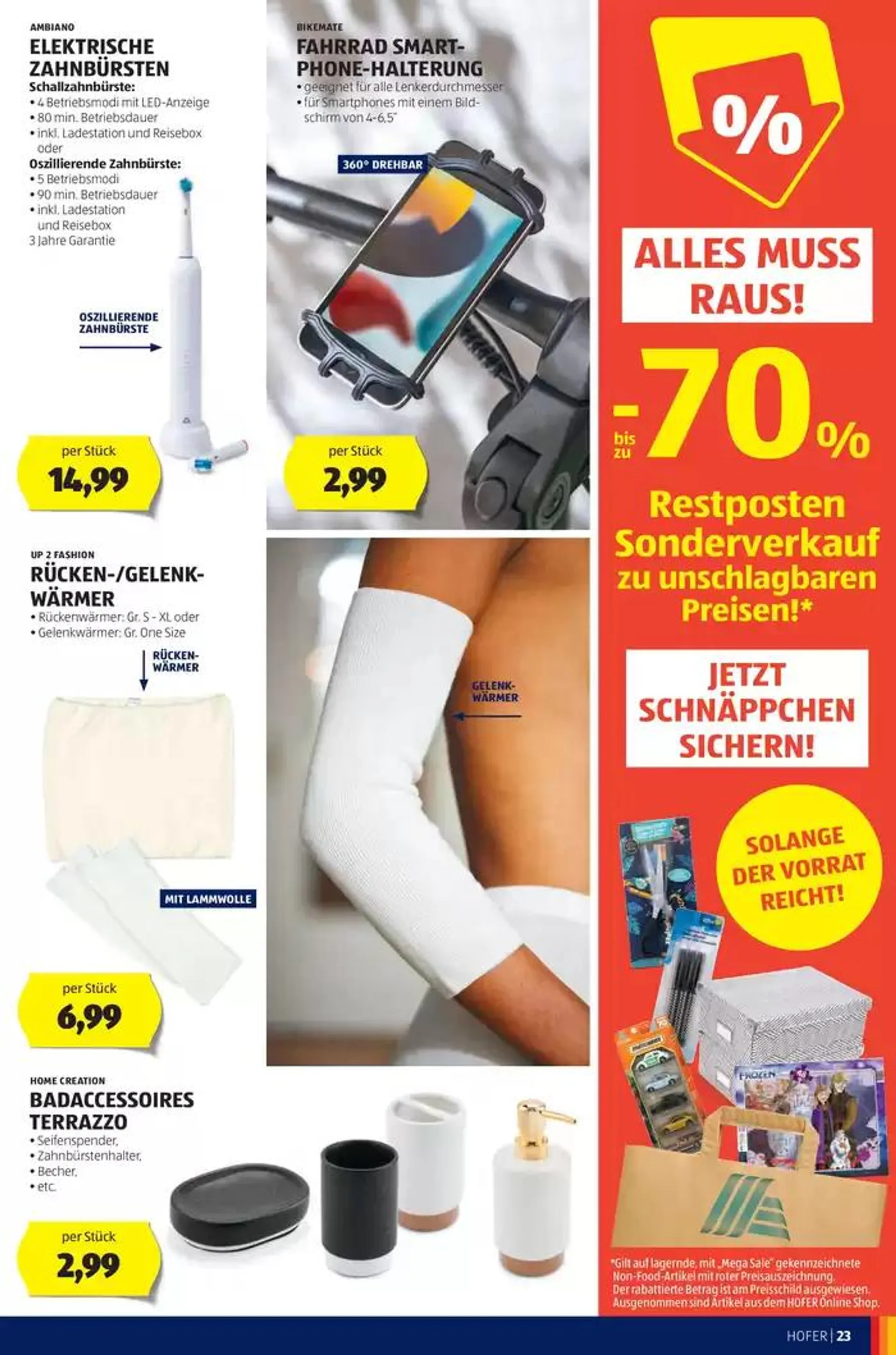 Blättern Sie online im HOFER Flugblatt von 10. Oktober bis 24. Oktober 2024 - Flugblätt seite  27