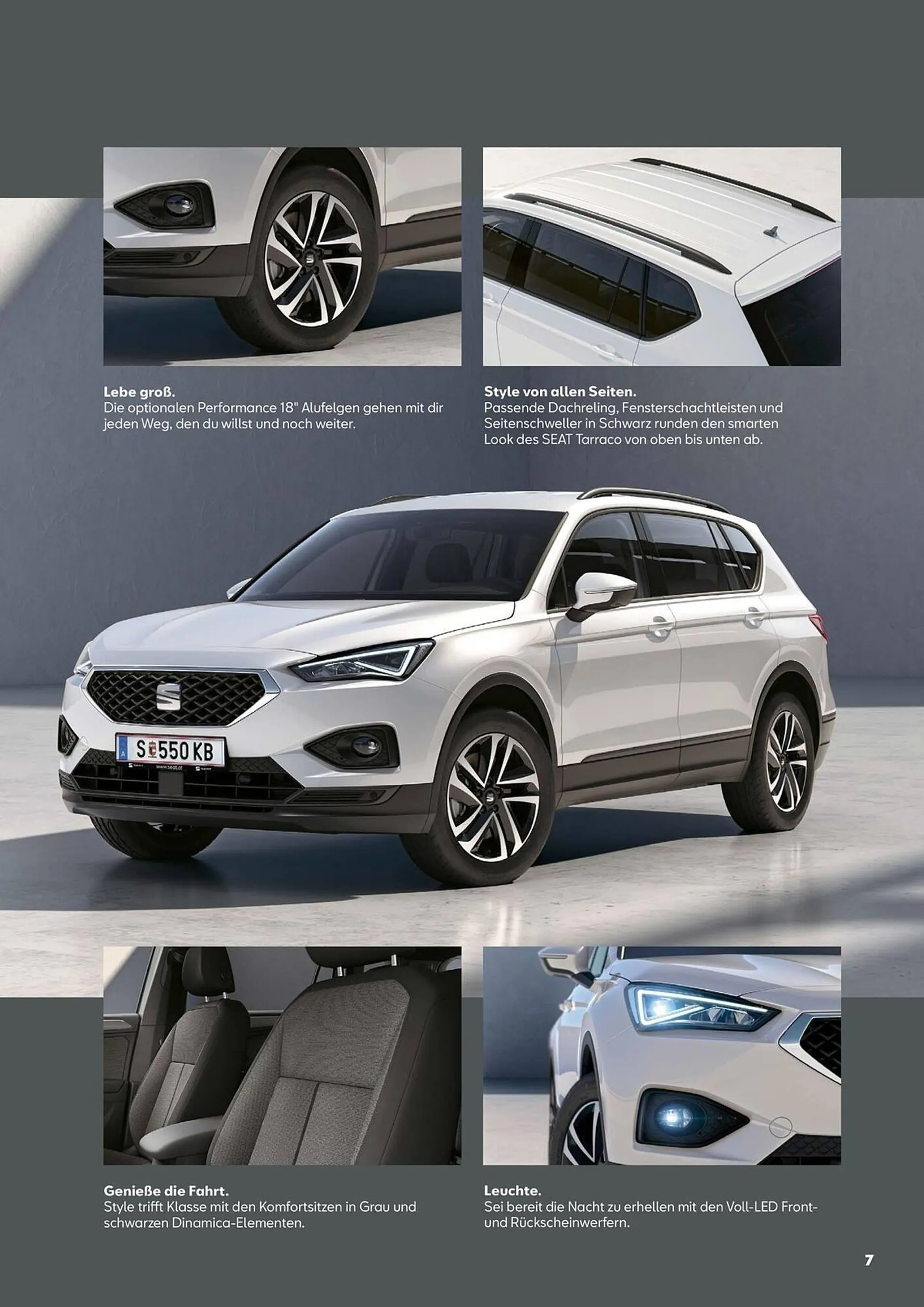 Seat Tarraco Flugblatt von 3. November bis 3. November 2024 - Flugblätt seite  7