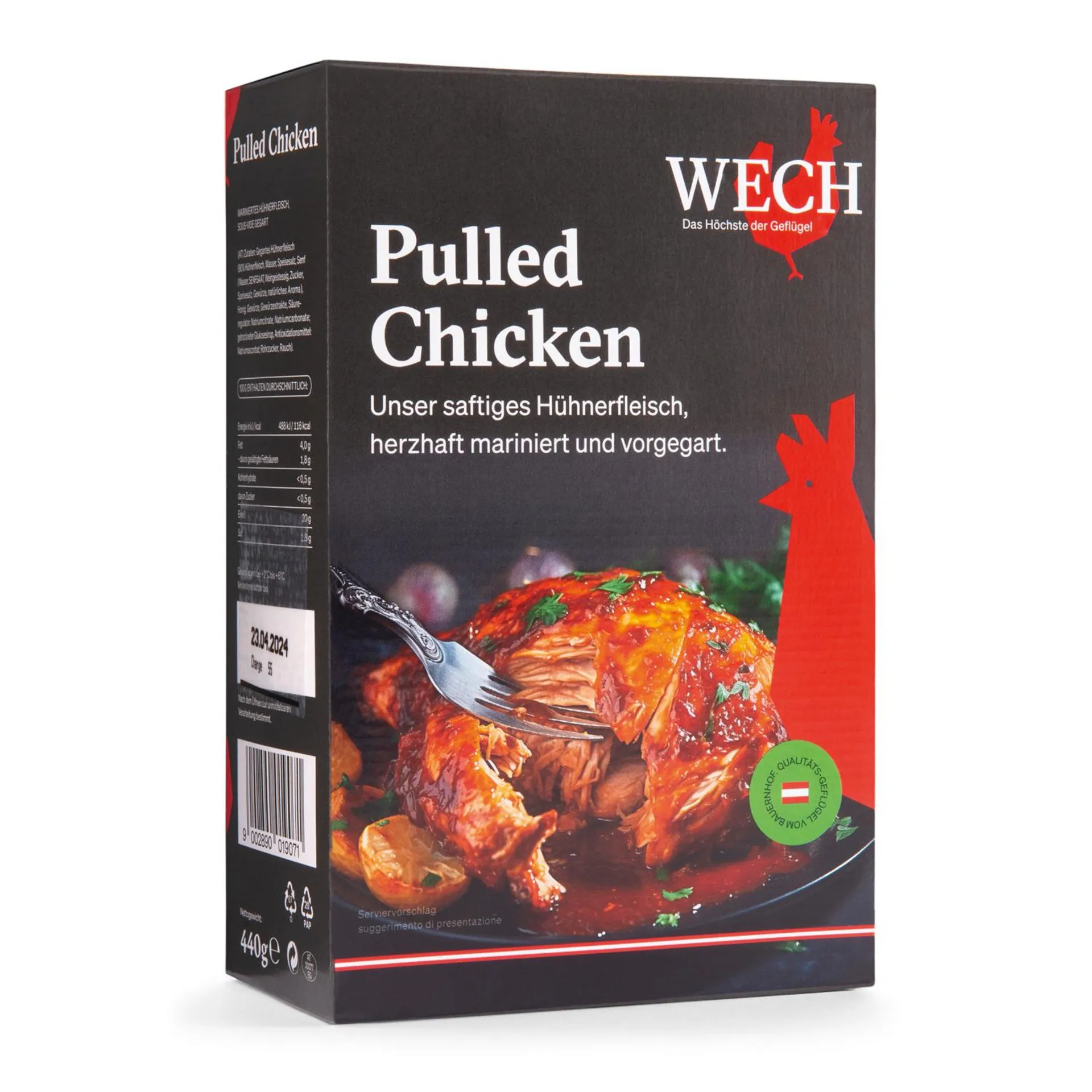 WECH Pulled Chicken