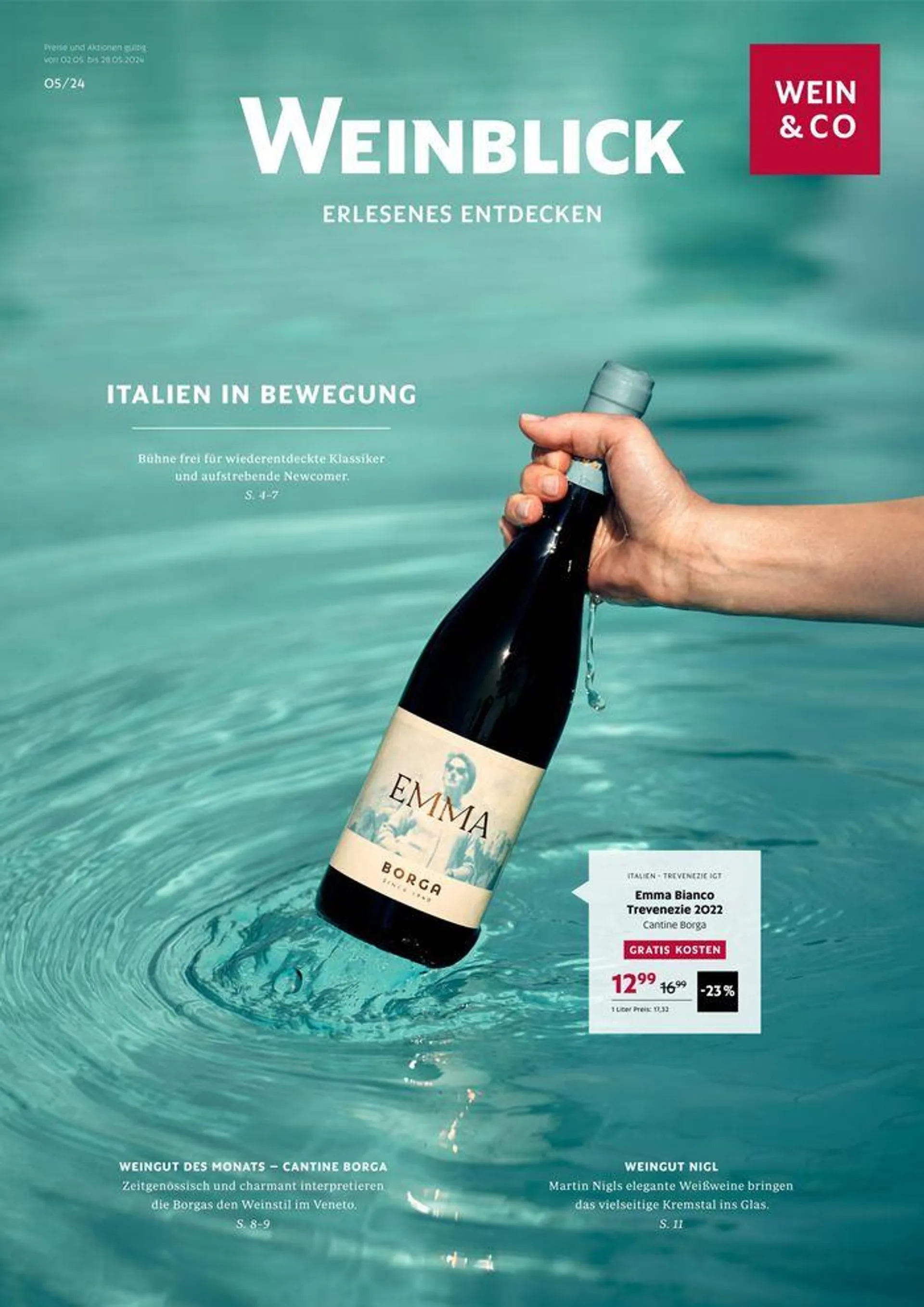 Wein & Co flugblatt - 1