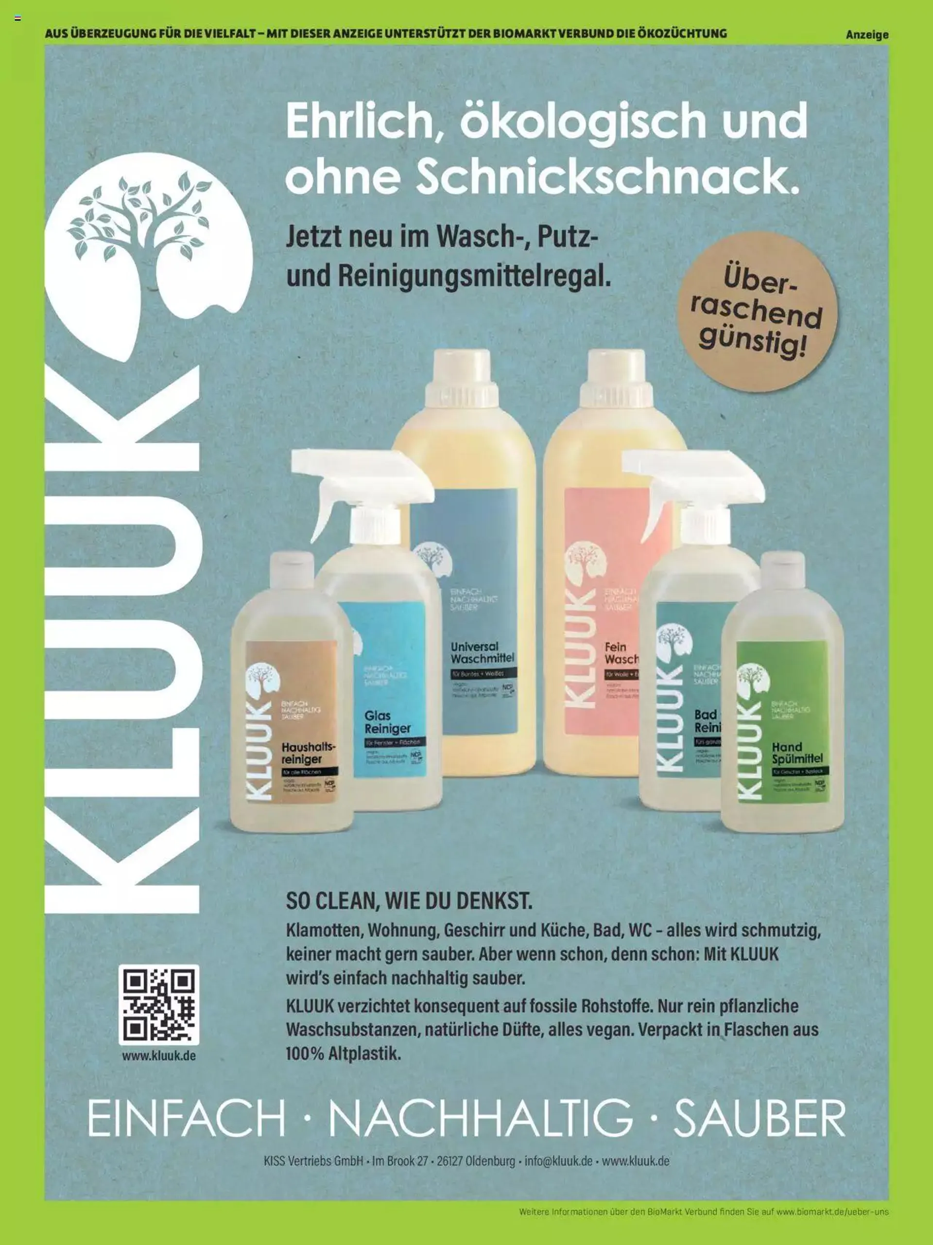 Denns BioMarkt KREO Magazin von 15. April bis 31. Dezember 2024 - Flugblätt seite  53