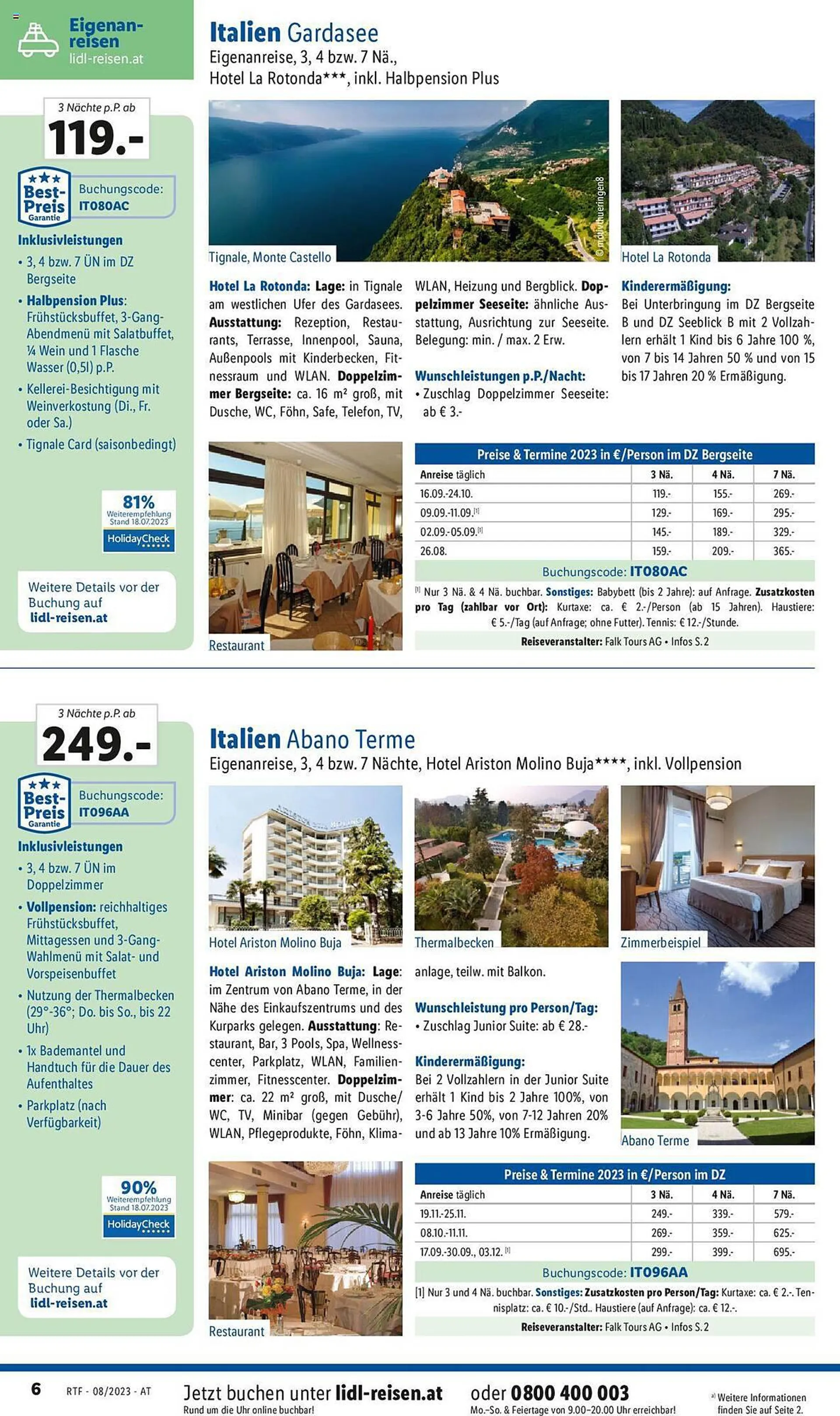 Lidl Flugblatt von 12. August bis 15. September 2023 - Flugblätt seite  6