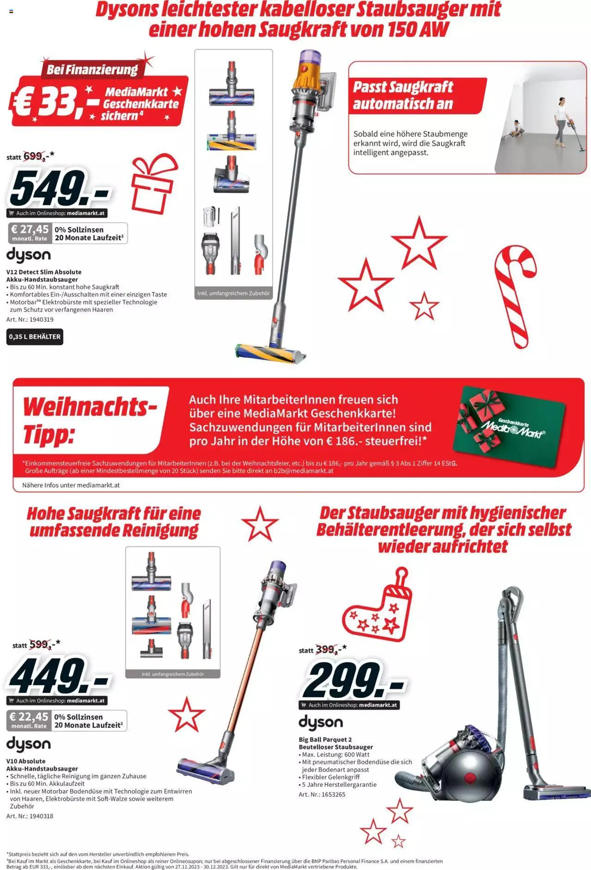 Media Markt Angebote von 27. November bis 30. Dezember 2023 - Flugblätt seite  7