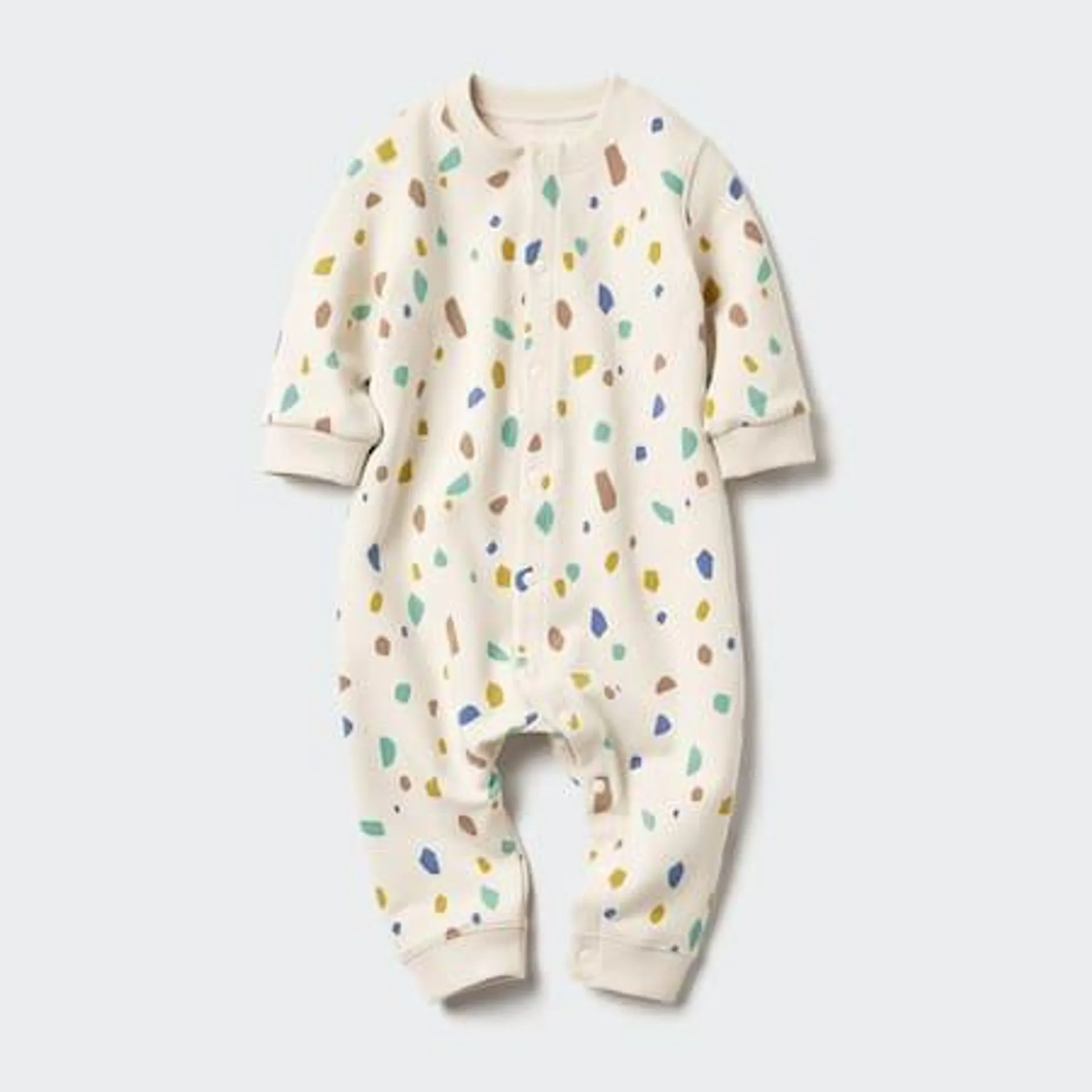 Newborn Sweat One Piece Outfit (Patterned)