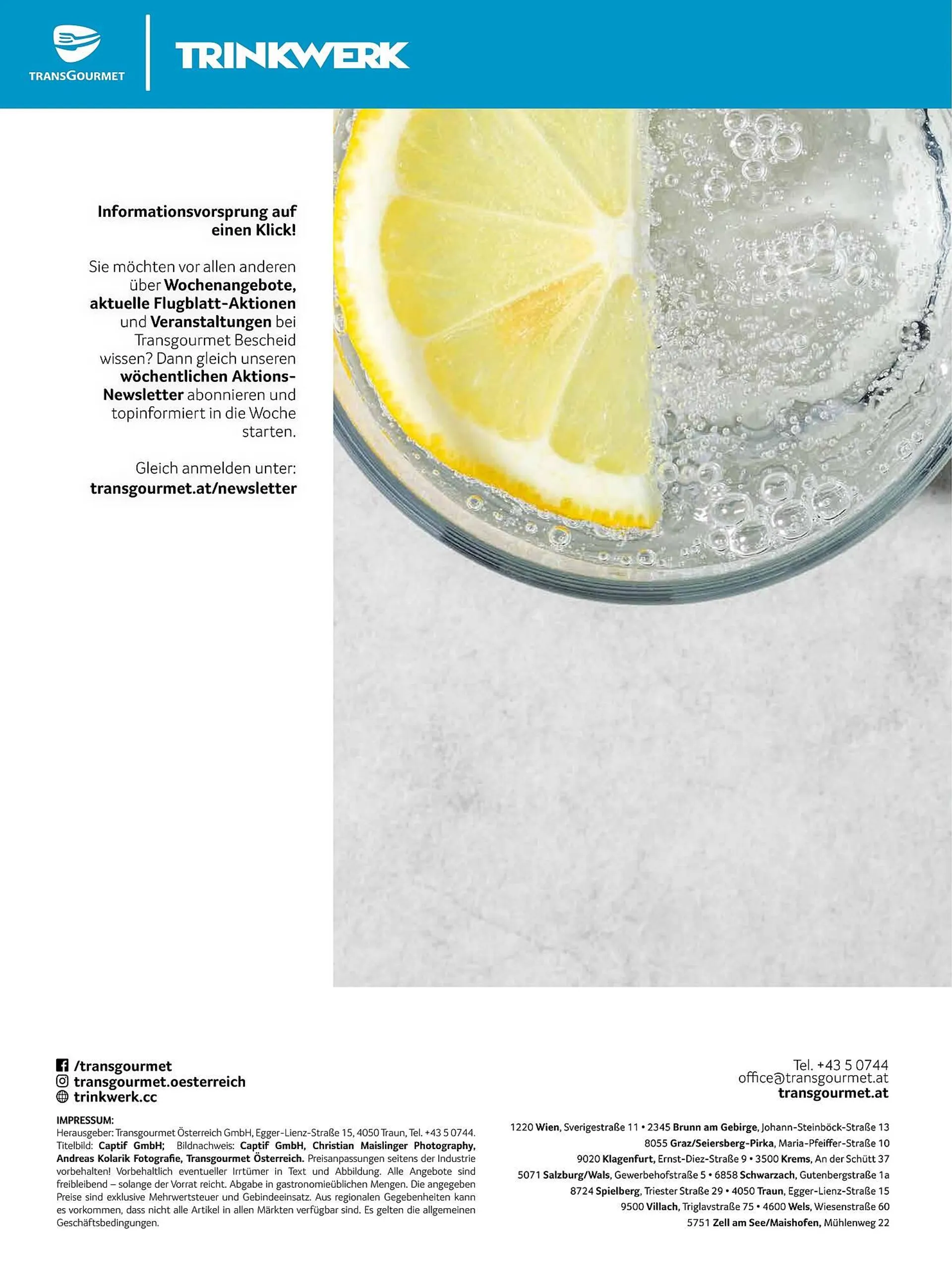Transgourmet Flugblatt von 11. April bis 31. Dezember 2024 - Flugblätt seite  108