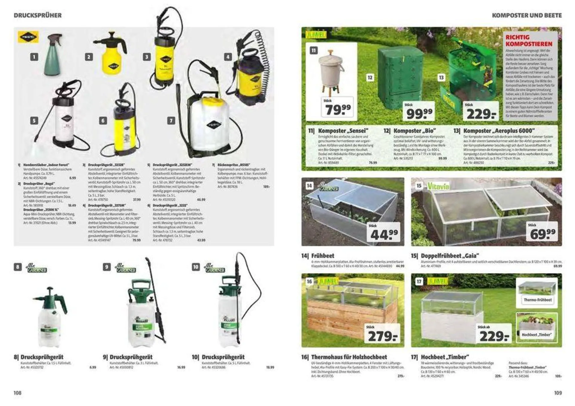 Katalog 2024 GARTENJAHR von 4. März bis 31. Dezember 2024 - Flugblätt seite  105