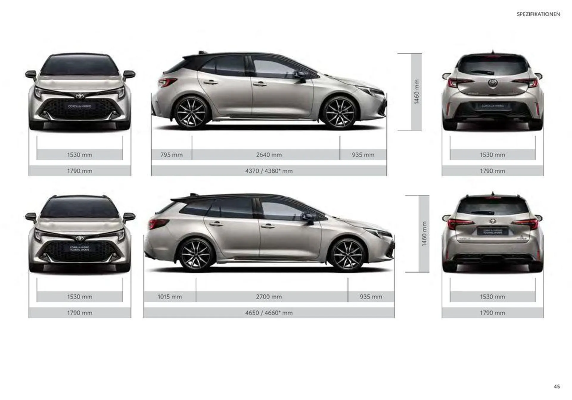 Toyota Corolla von 26. April bis 26. April 2025 - Flugblätt seite  45