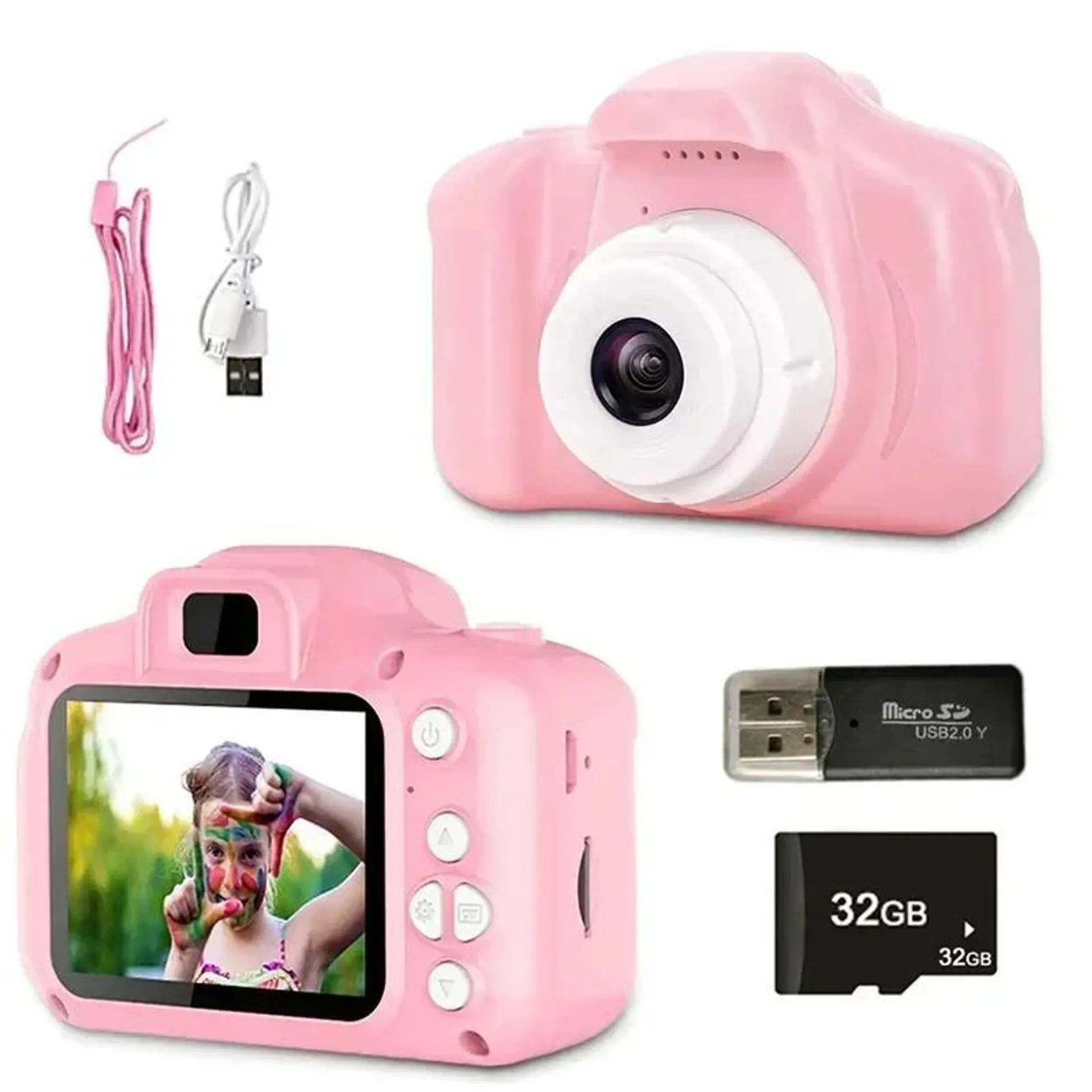 Mini cámara Digital X2 para niños, cámara de Video de proyección, juguetes educativos, fotografía al aire libre, regalos de juguete