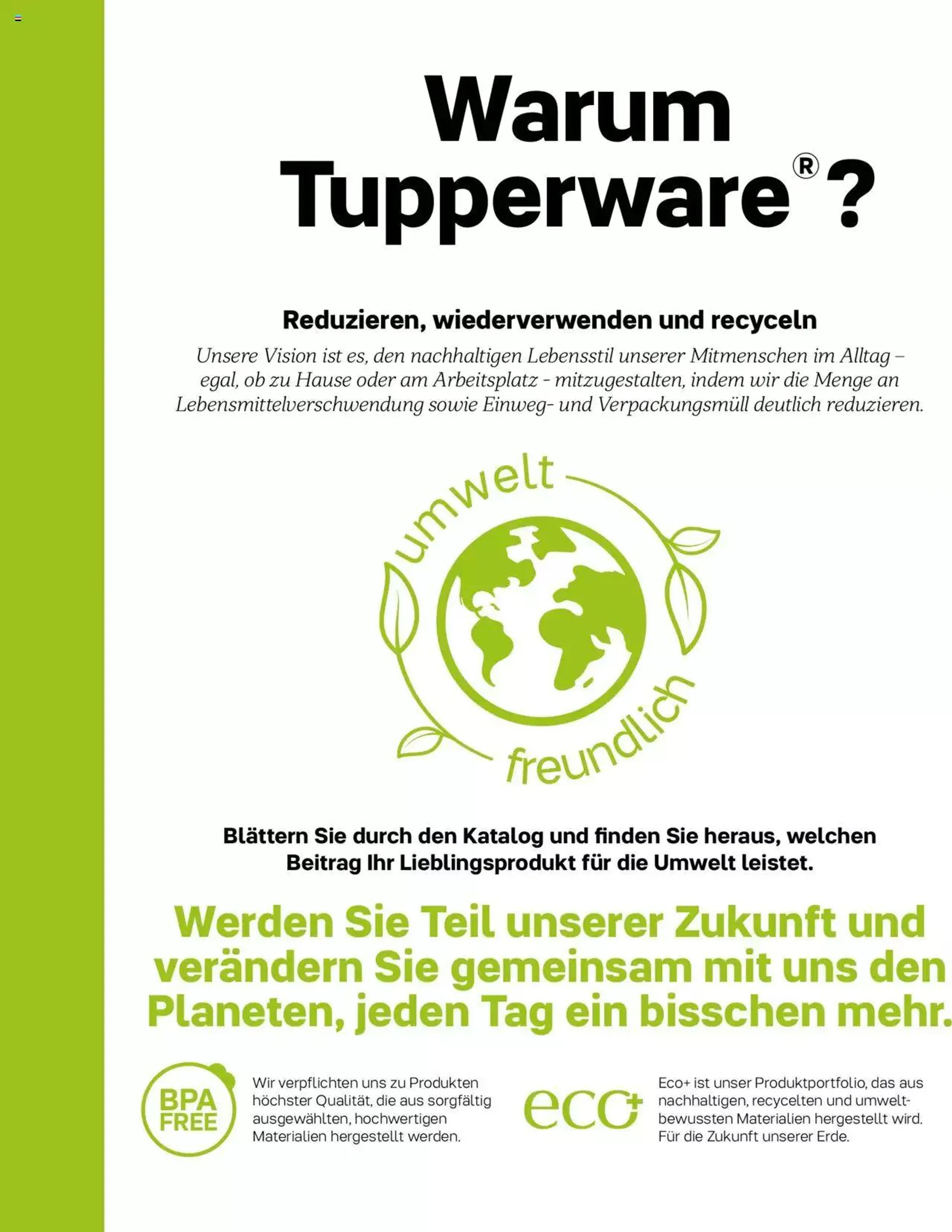 Tupperware Frühling/Sommer Katalog 2022 - 1