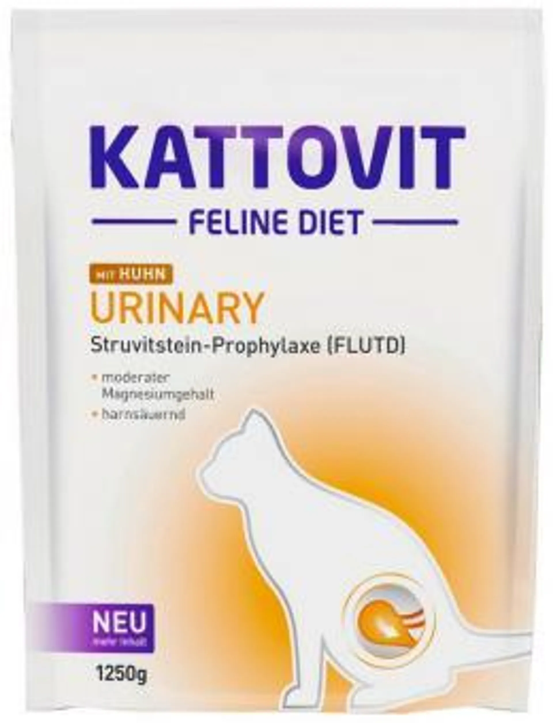 KATTOVIT Feline Diet 1,25kg Urinary mit Huhn