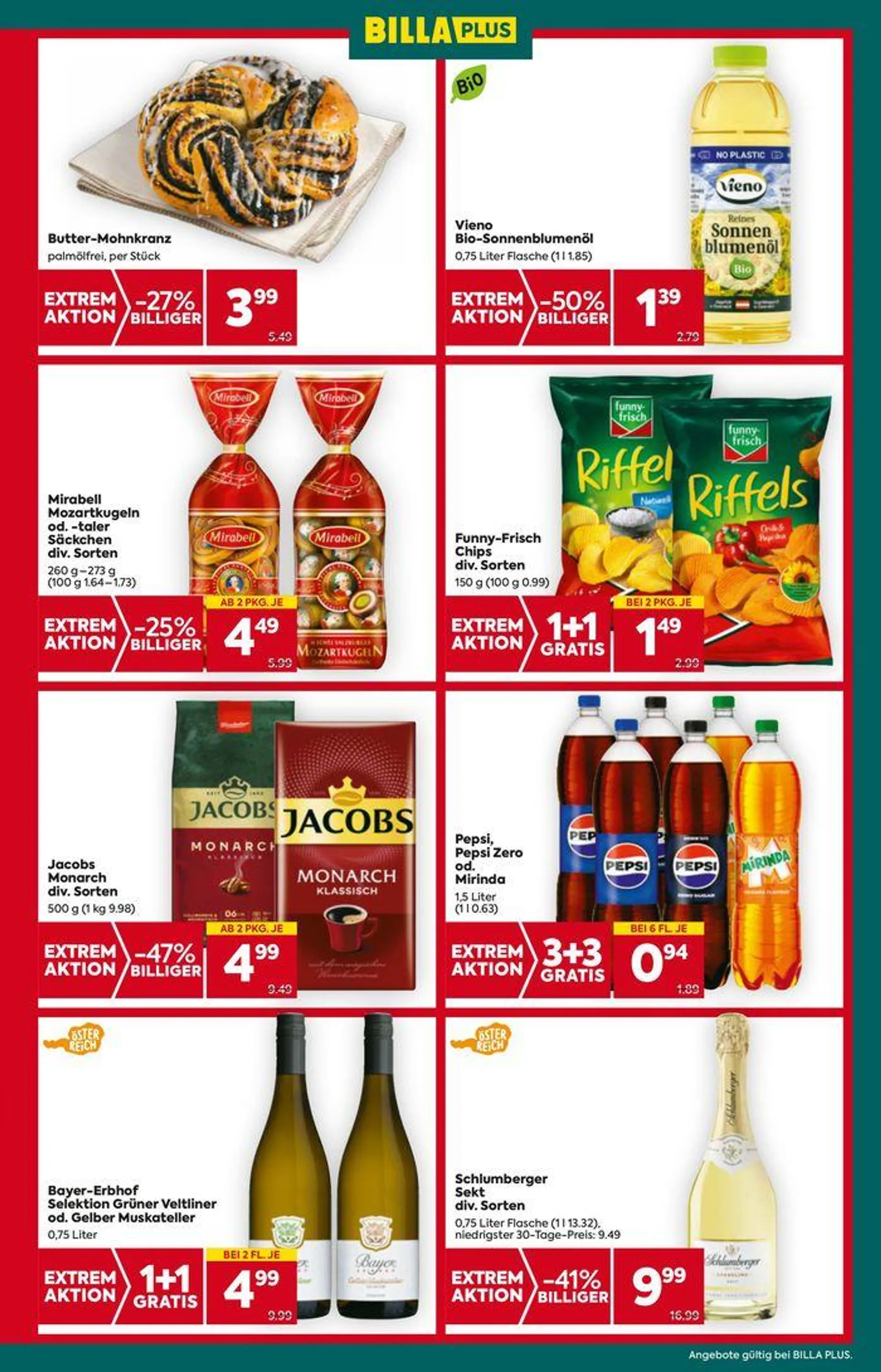 BILLA PLUS Flugblatt von 7. August bis 21. August 2024 - Flugblätt seite  5