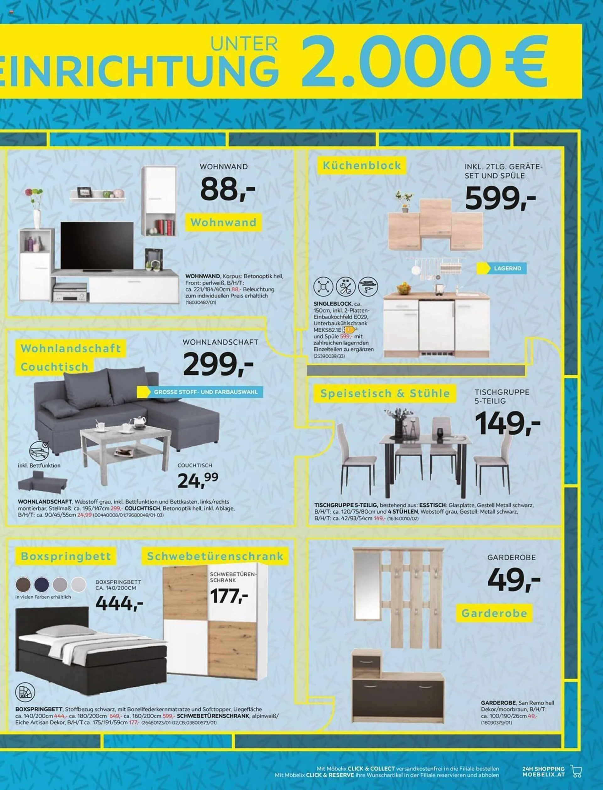 Möbelix Flugblatt von 30. September bis 8. November 2024 - Flugblätt seite  3