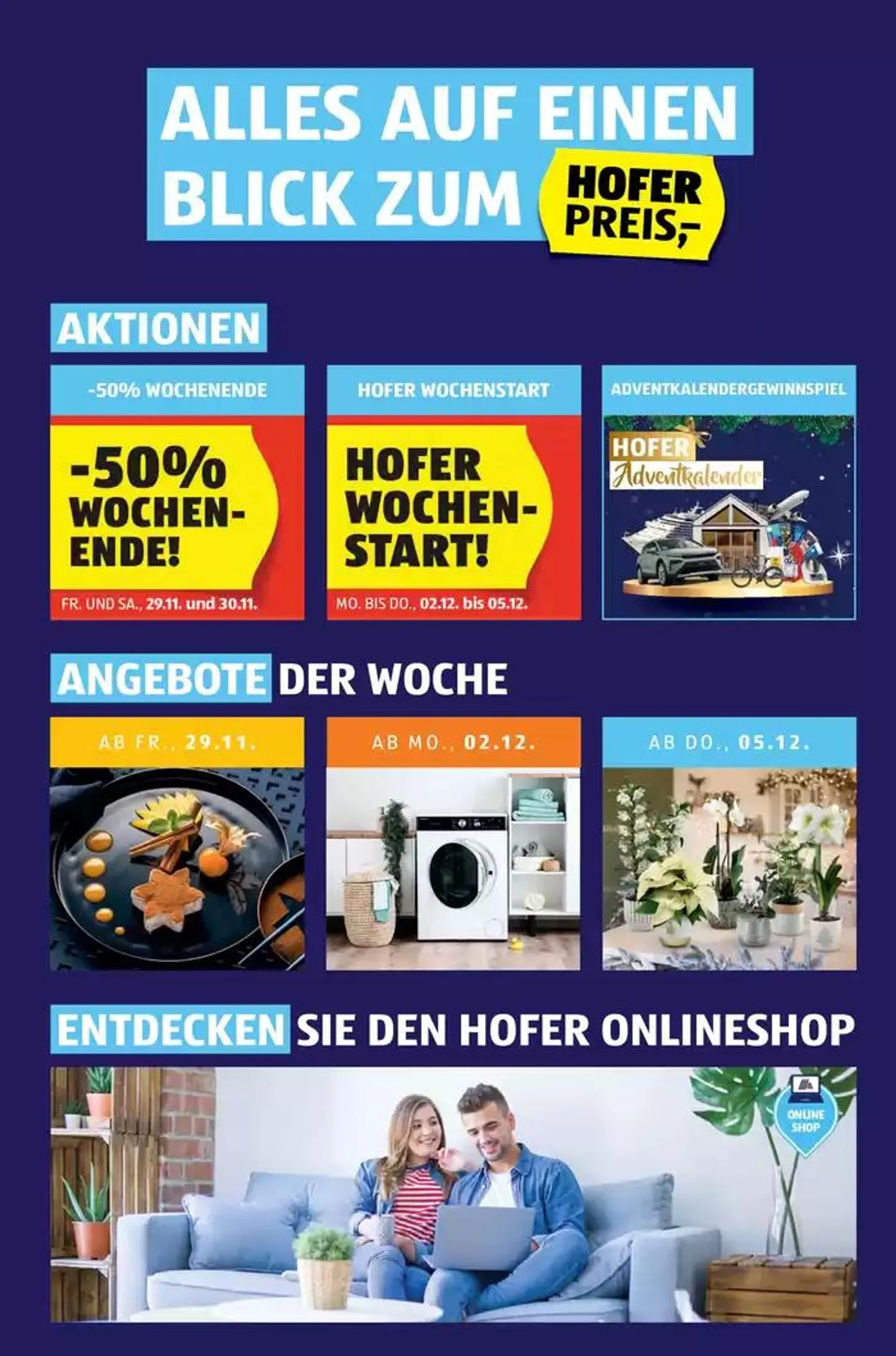 Blättern Sie online im HOFER Flugblatt von 27. November bis 11. Dezember 2024 - Flugblätt seite  2