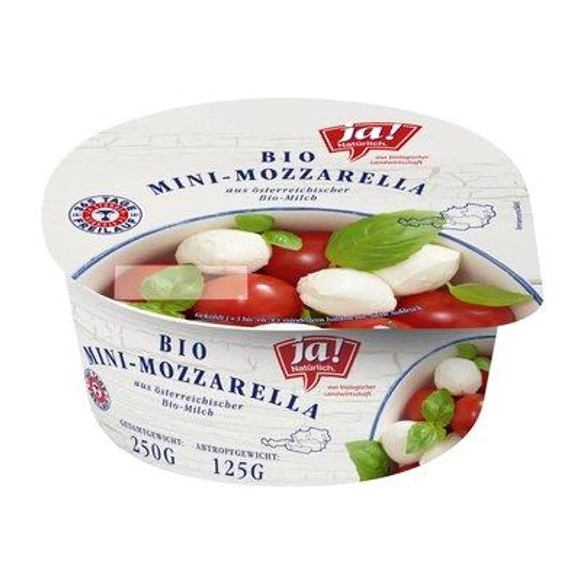 Ja! Natürlich Mozzarella Minis