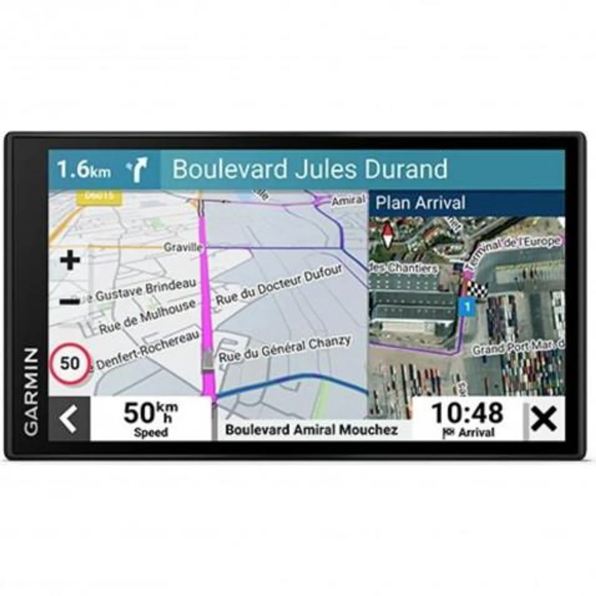 Garmin dezl LGV610 MT-D EU 010-02738-10 6 Zoll LKW-Navigationsgerät mit mit Verkehrsinfos via App* und DAB+