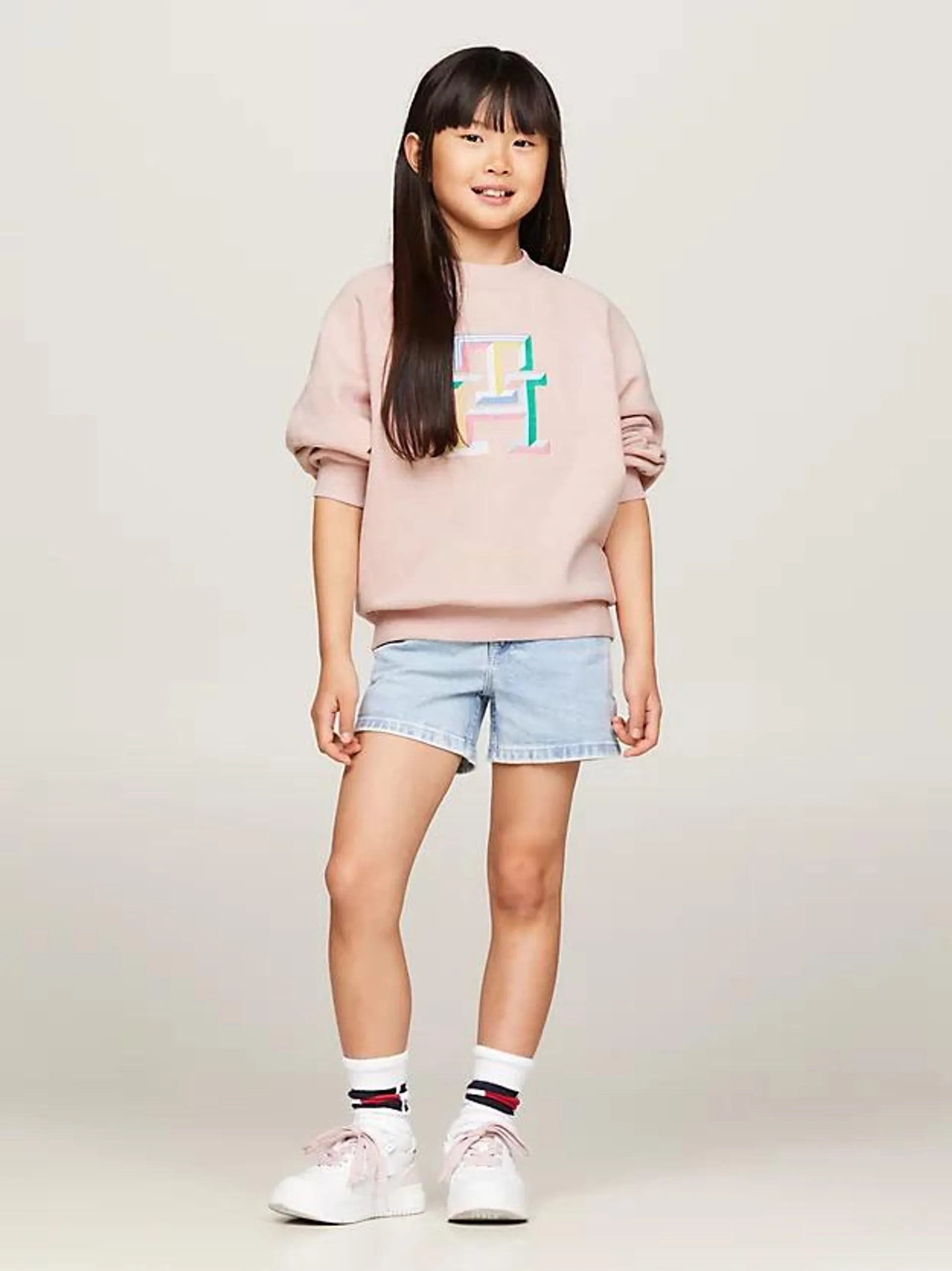 TH Monogram Regular Fit Sweatshirt