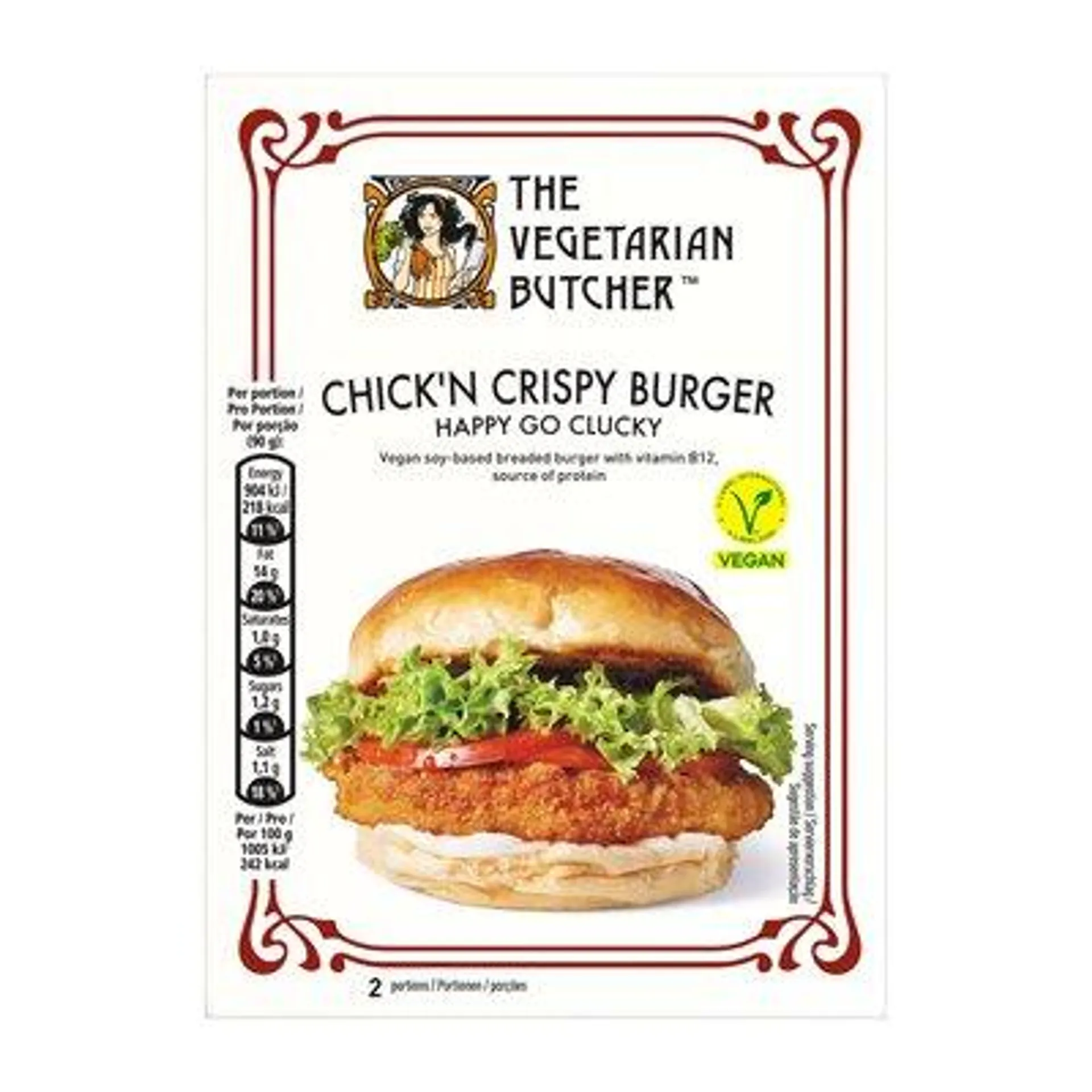 The Vegetarian Butcher Chick'n Crispy Burger