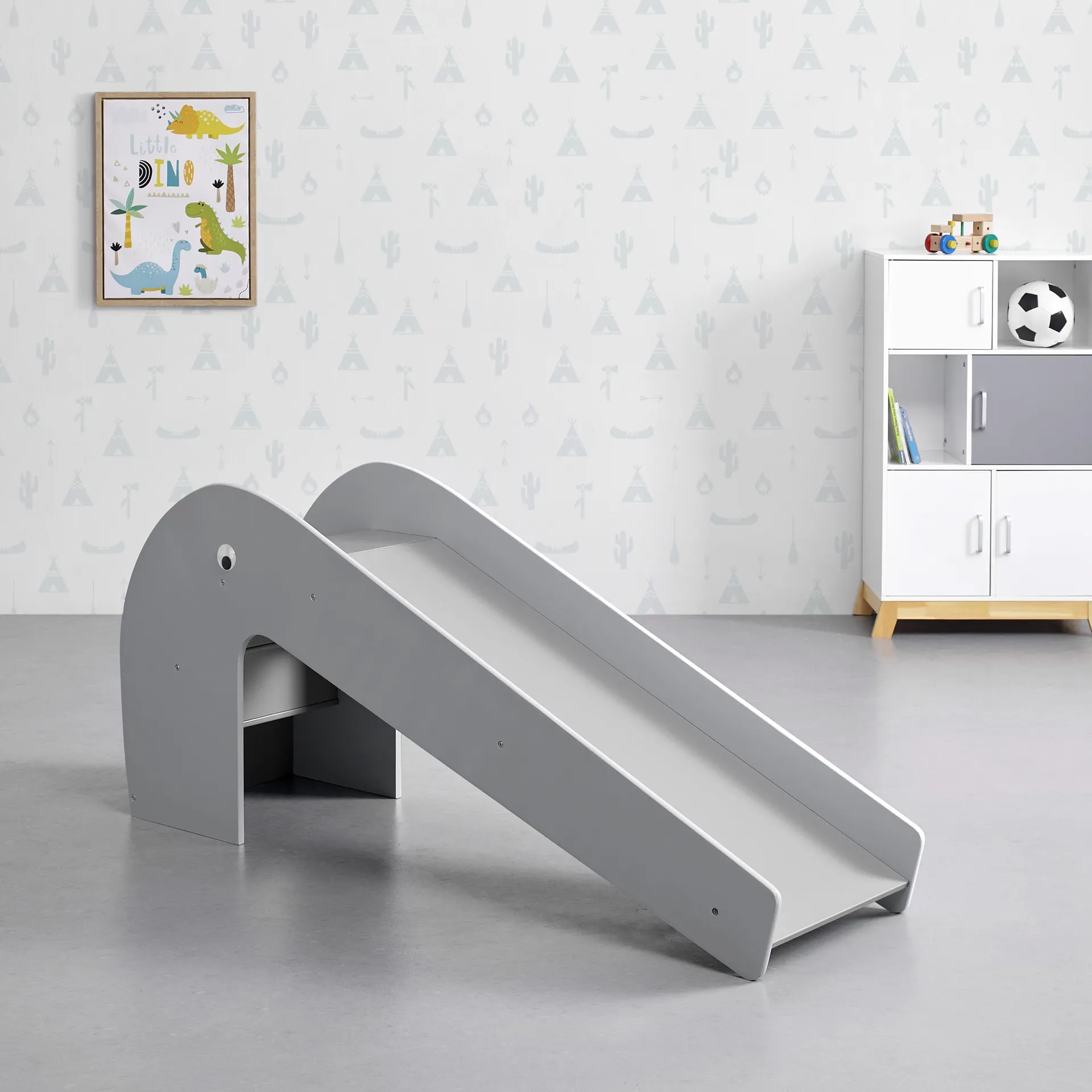 Kinderrutsche grau, "Elephant"