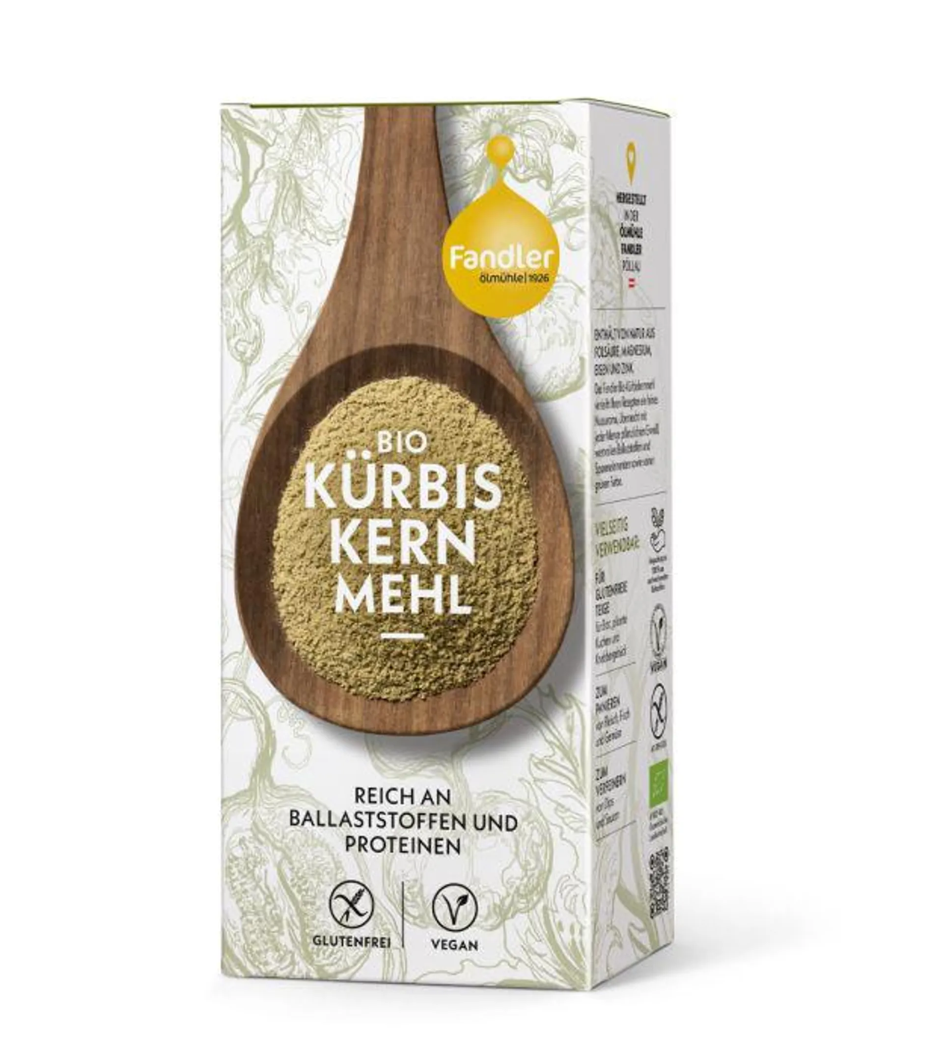 Fandler Bio Kürbiskernmehl 400g