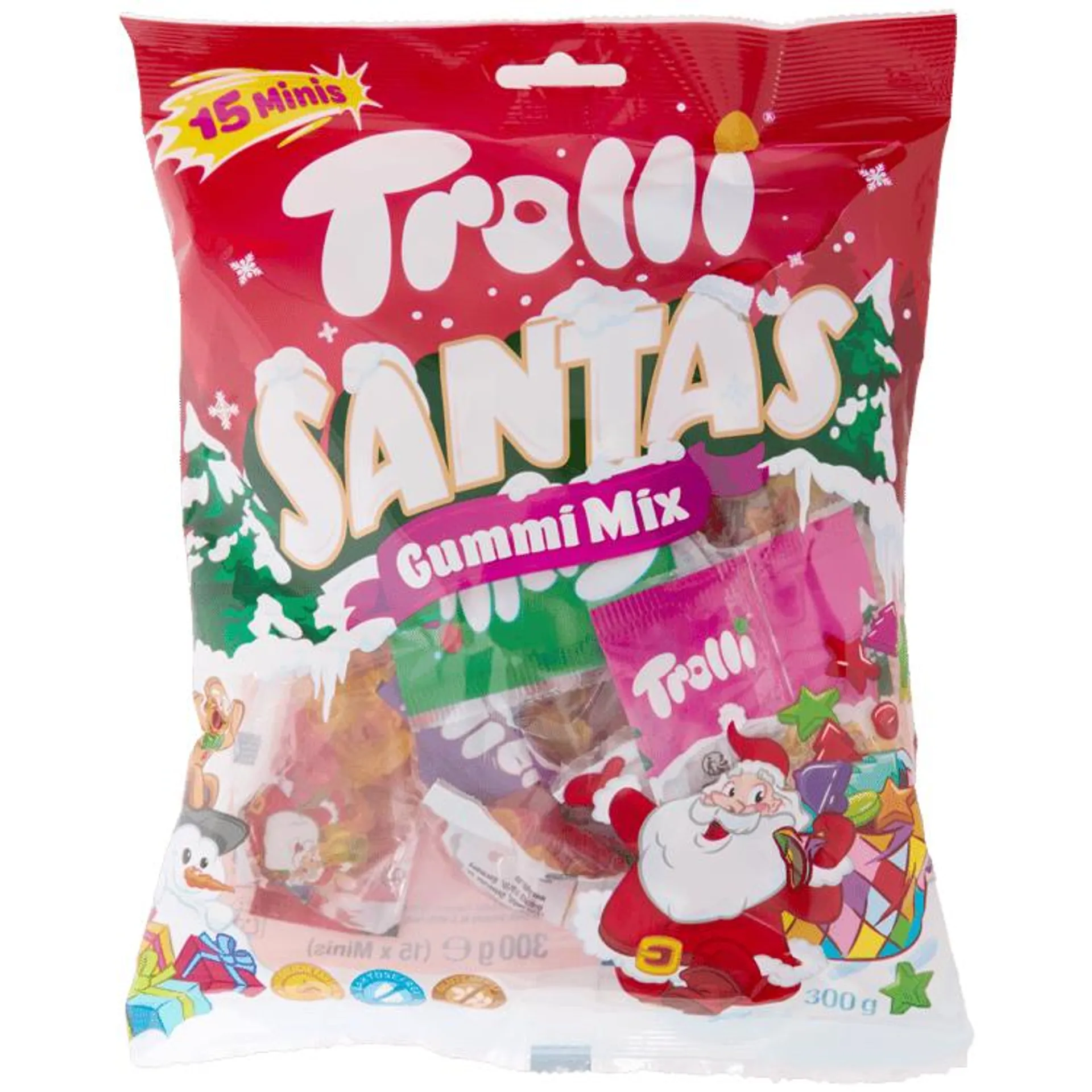 Trolli Weihnachts-Minipäckchen