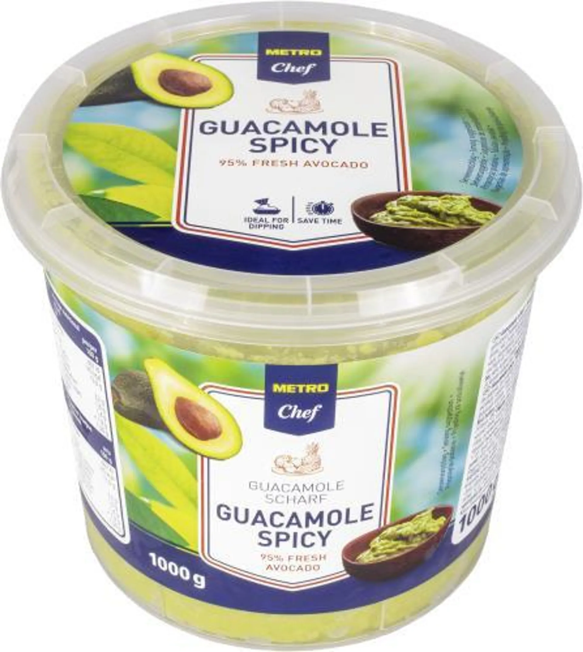 Guacamole scharf Spanien