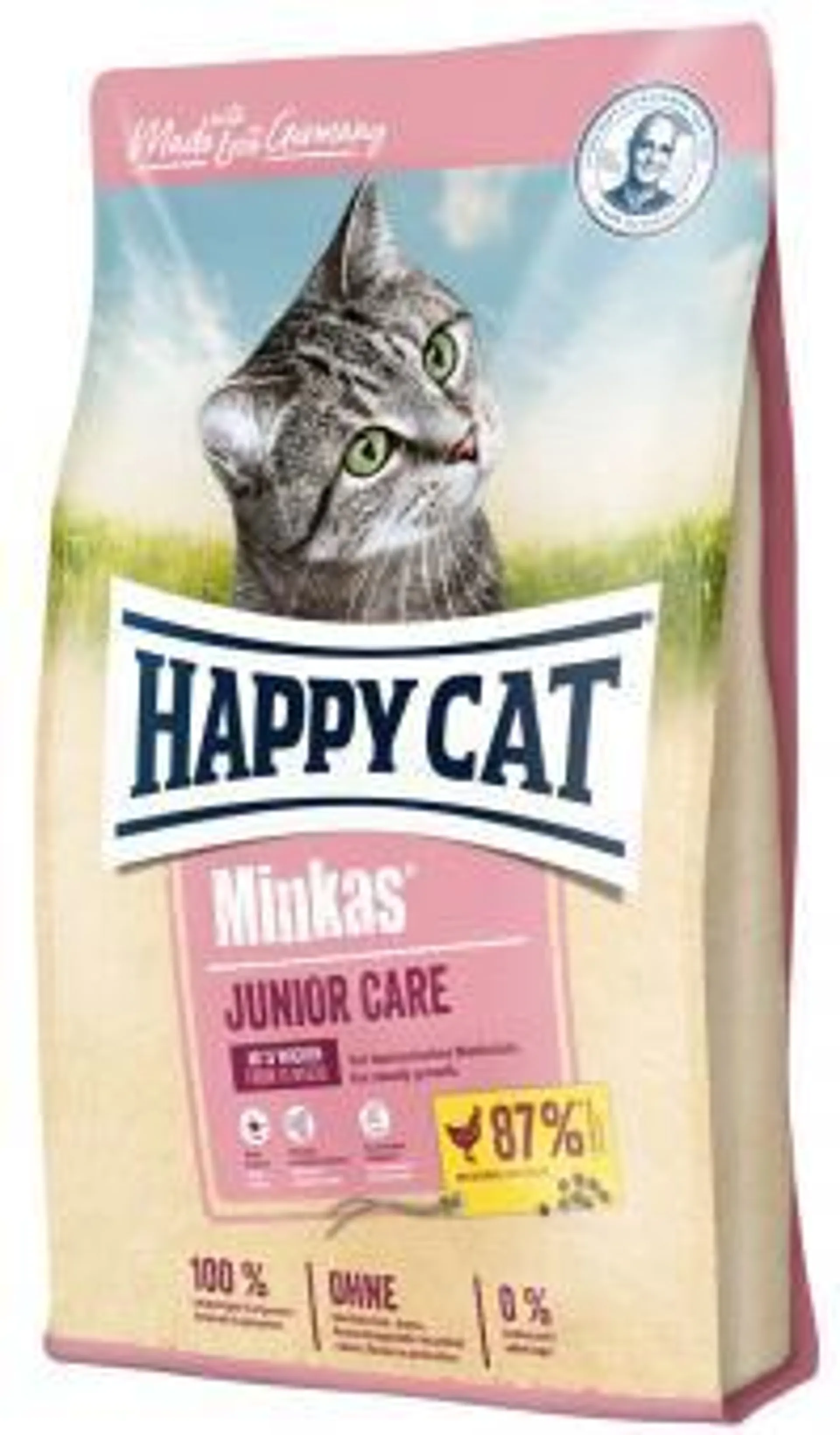 HAPPY CAT Minkas Junior Care 1,5kg mit Geflügel