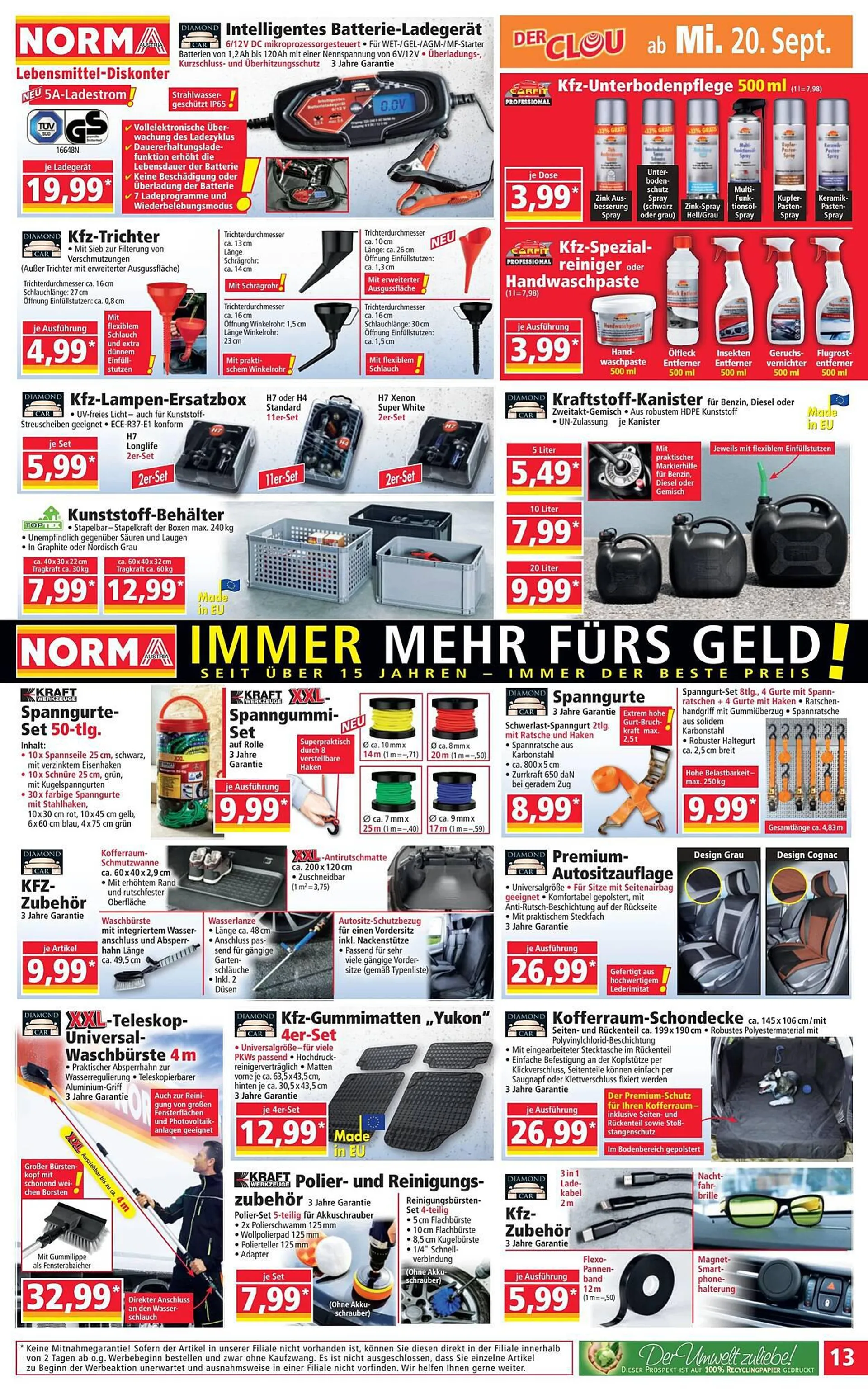 Norma Flugblatt von 17. September bis 23. September 2023 - Flugblätt seite  13
