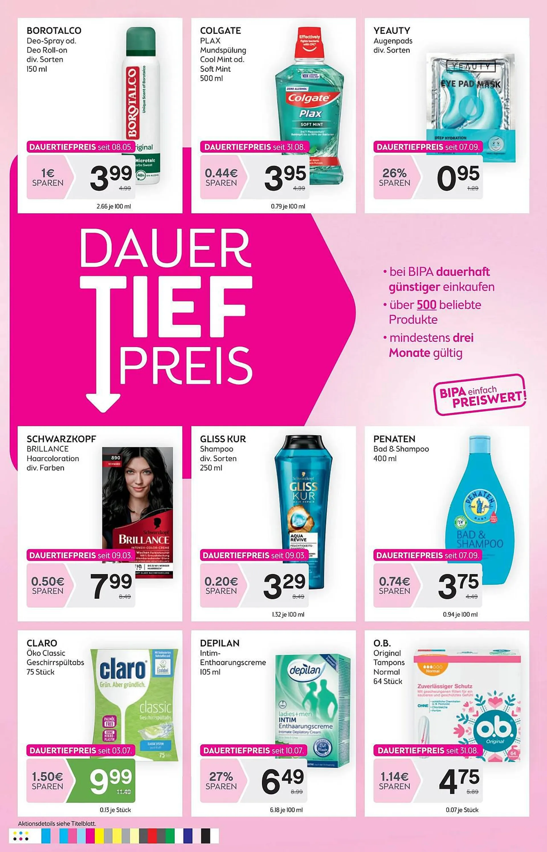 Bipa Flugblatt von 6. September bis 20. September 2023 - Flugblätt seite  3