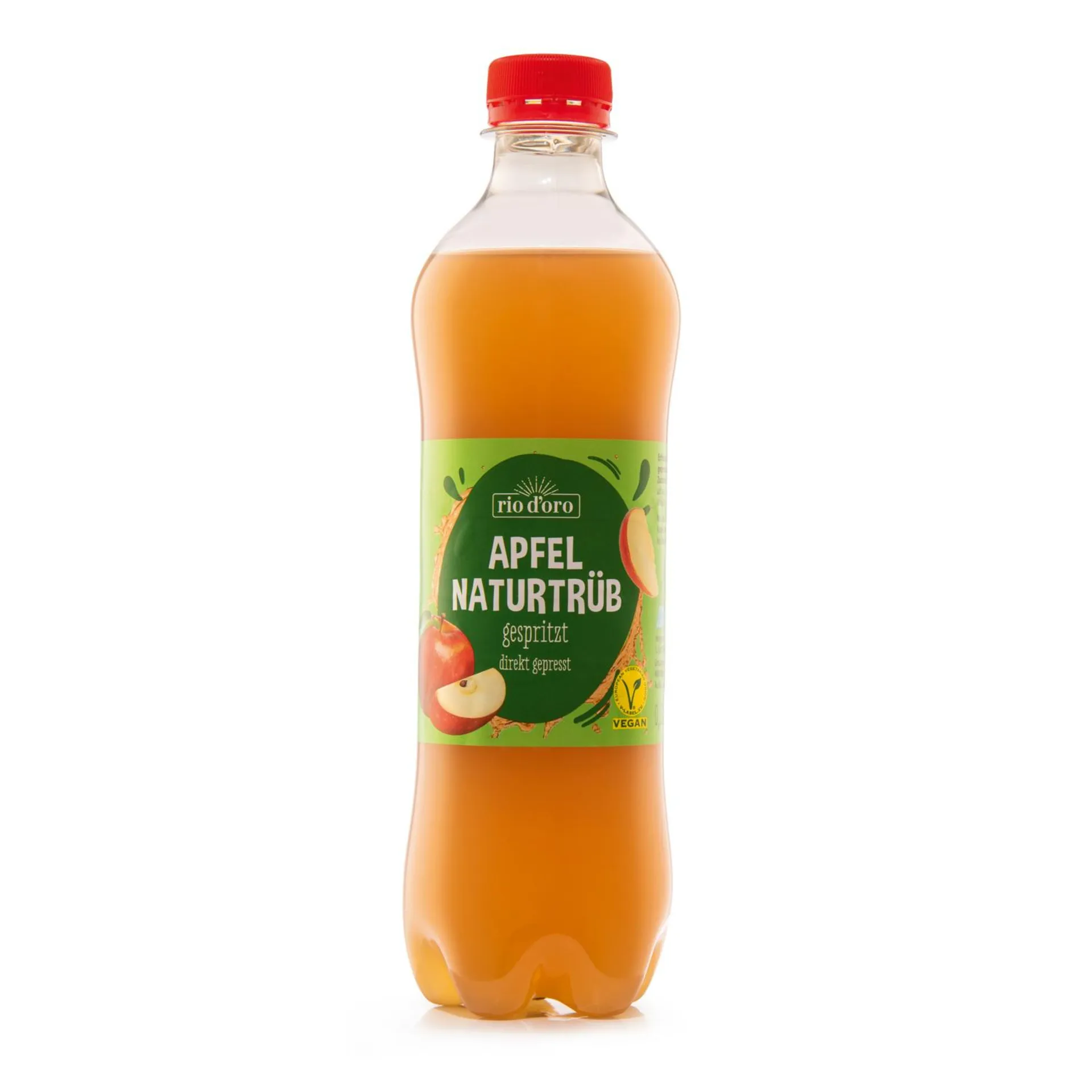 RIO D'ORO Direktsaft gespritzt, Apfel naturtrüb