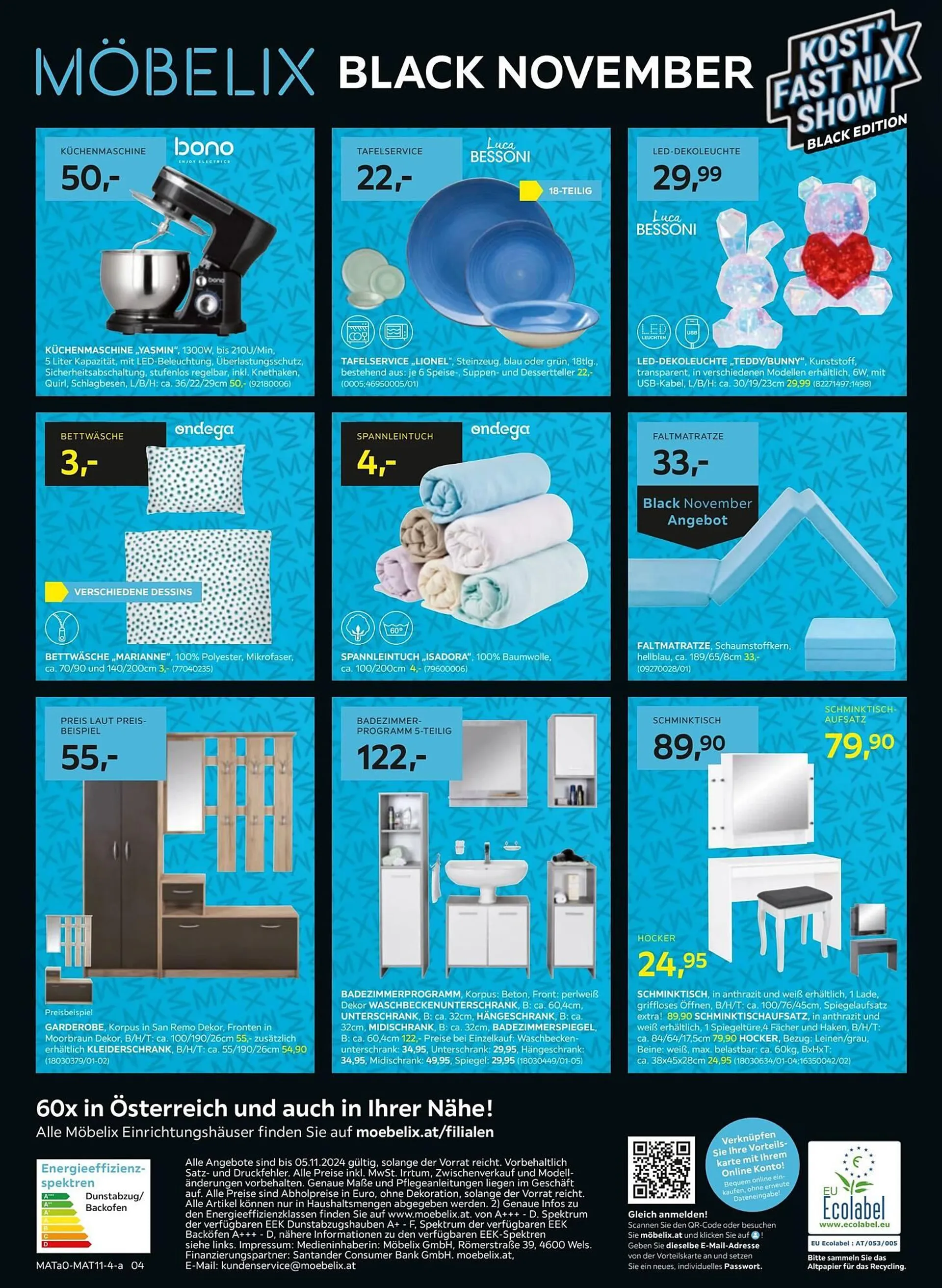 Möbelix Flugblatt von 28. Oktober bis 6. November 2024 - Flugblätt seite  24